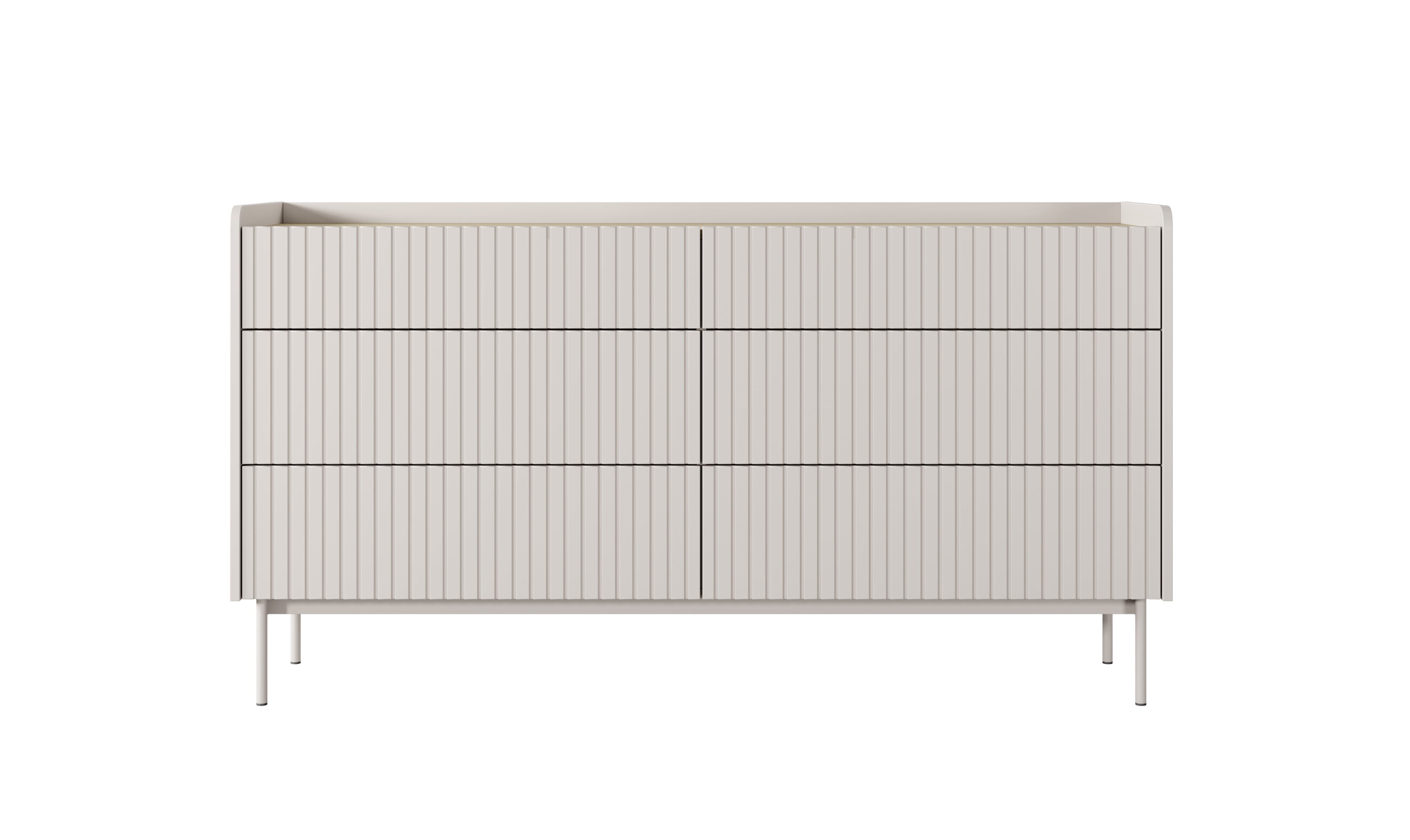 Lask Level – Sideboard 153 cm mit 6 Schubladen