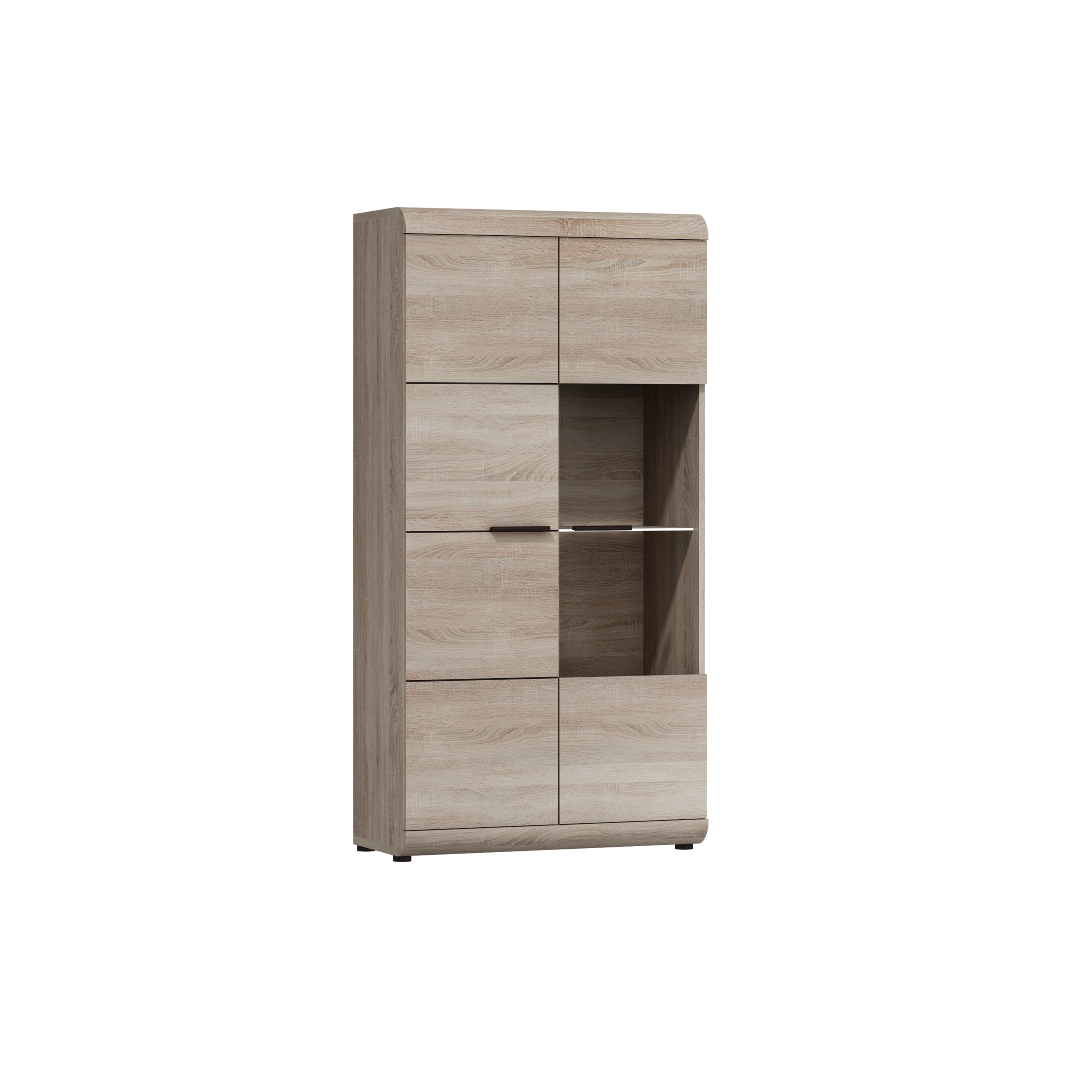 Lask Link – Niedrige Vitrine 80 cm