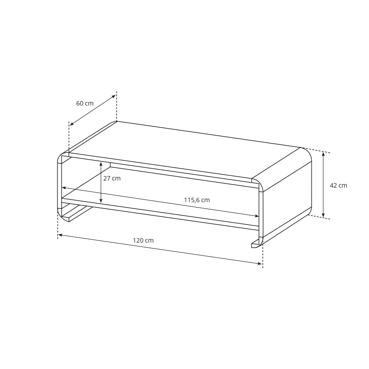 Lask Link – Couchtisch