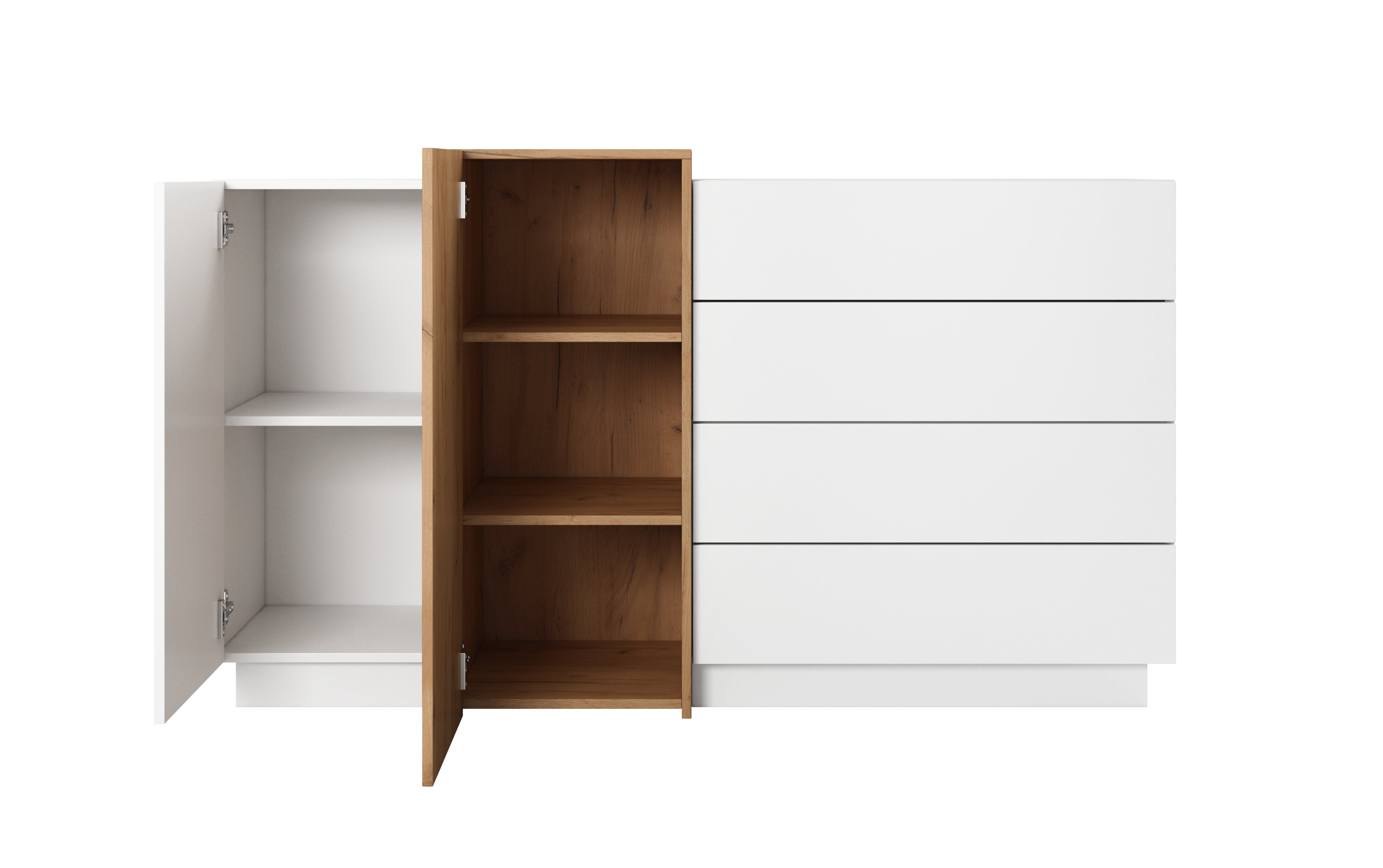 Lask 3D – Sideboard 2 Türen, 4 Schubladen