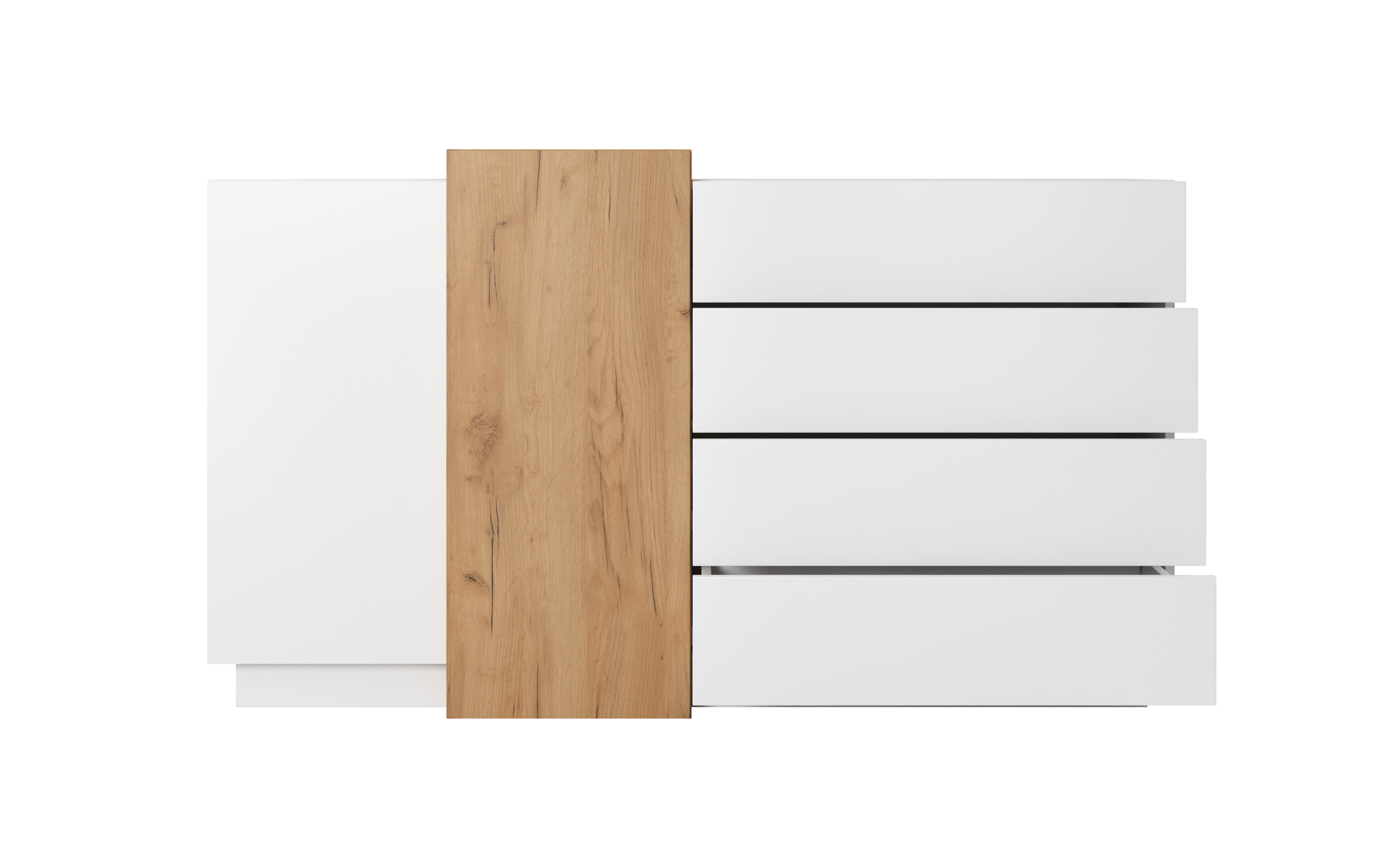 Lask 3D – Sideboard 2 Türen, 4 Schubladen