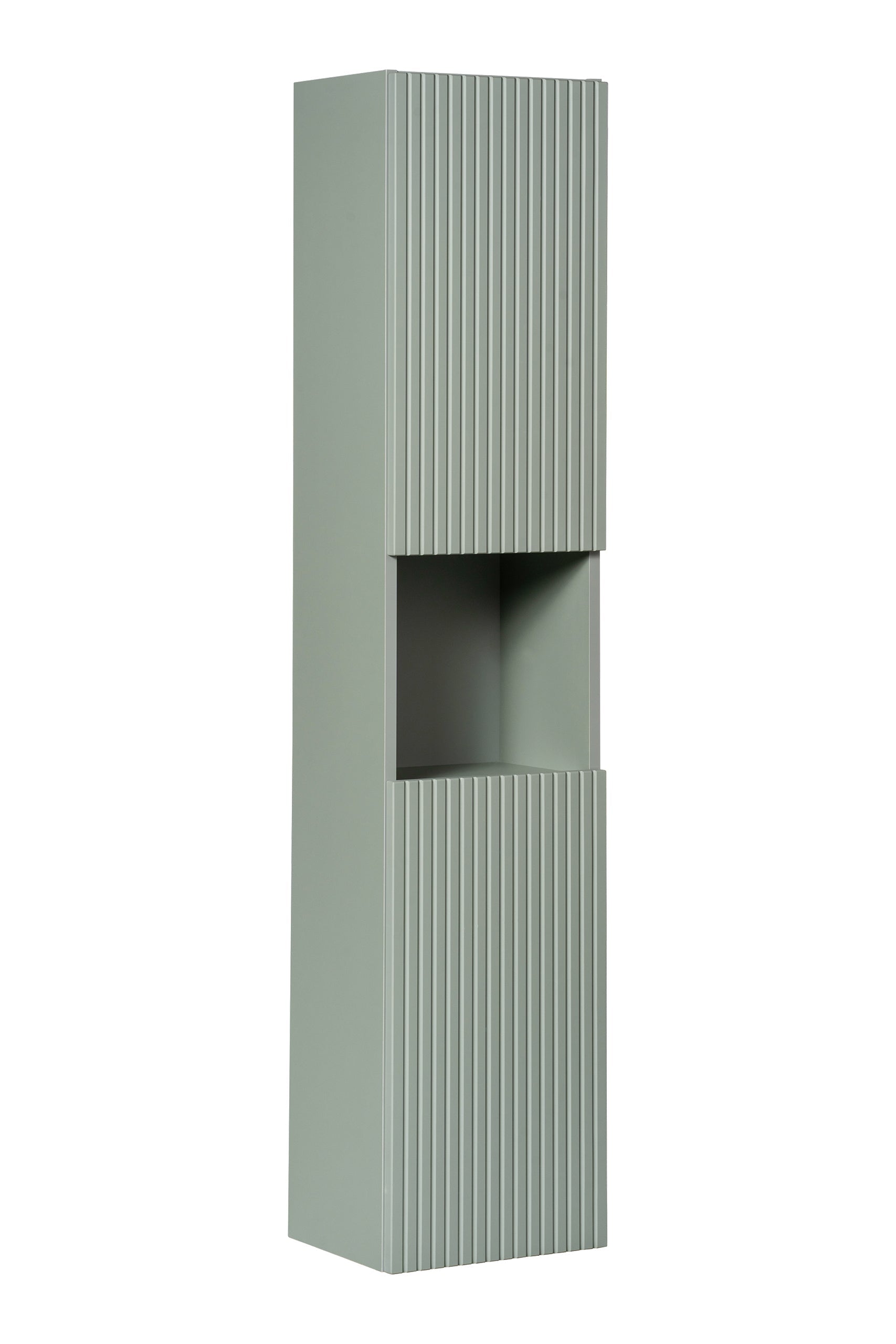 Bad-Set Line Reed Grün mit Hochschrank 140CM UN PATI SET-LRG B OAK