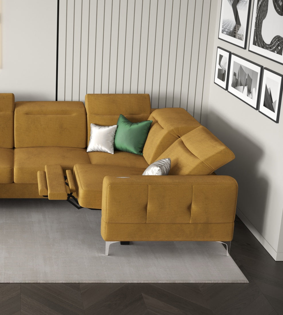 G-Malibu Relax Ecksofa mit Schlaffunktion 185×250 cm