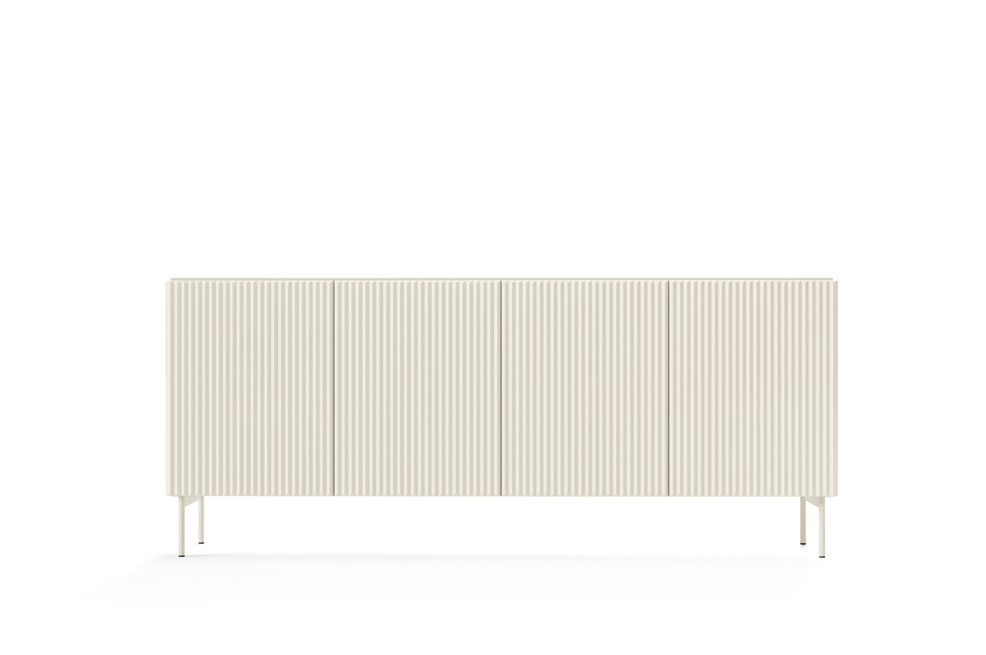 Lask Multi Cashmere – Sideboard 195 cm mit 4 Türen (195,2 × 81,2 × 39,8 cm)
