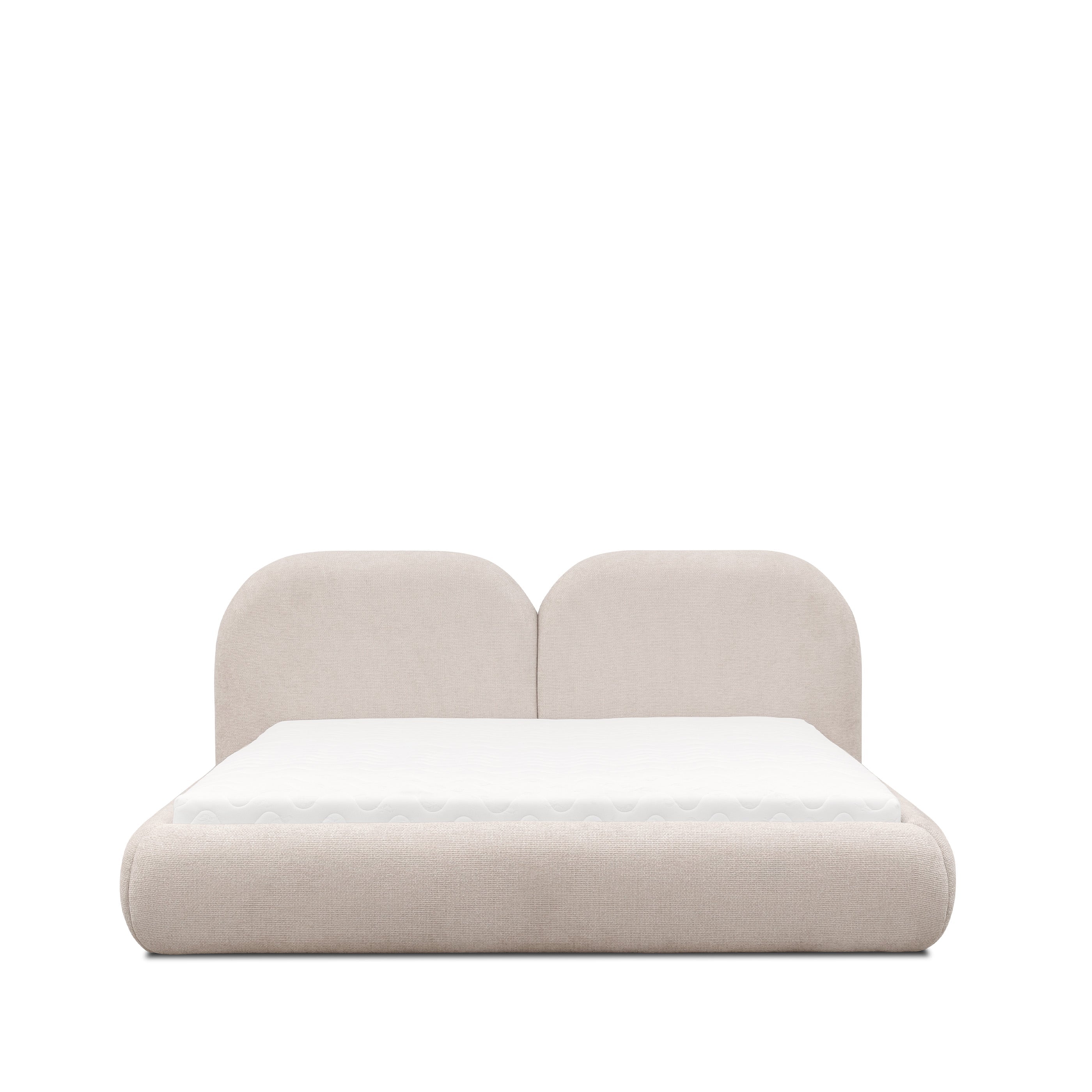 NE Nubo Polsterbett 180 x 200 cm – ohne Stauraum