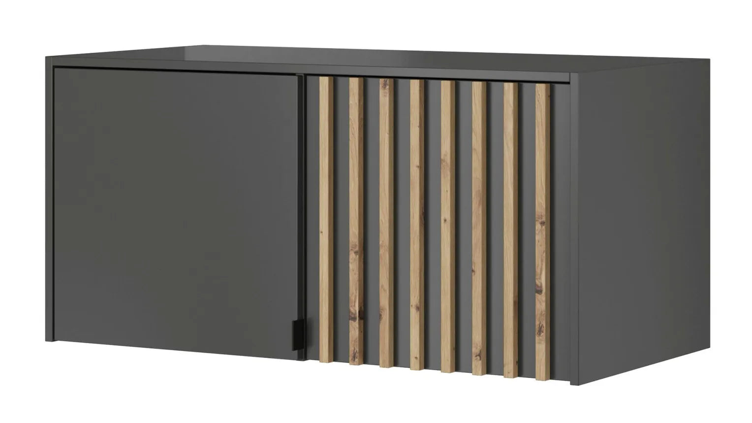NELLY 2D KLEIDERSCHRANK-ERWEITERUNG GRAPHIT / ARTISAN LAMELLEN