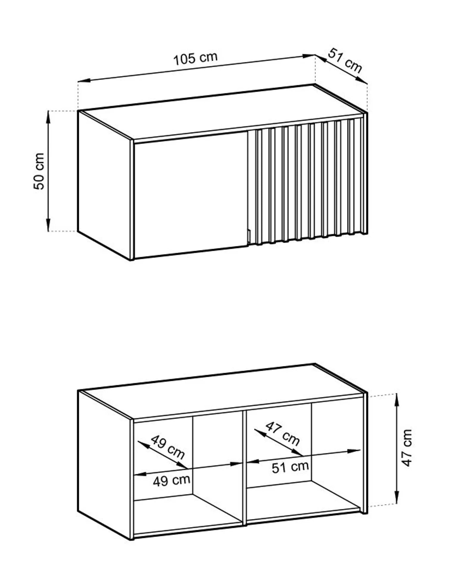 NELLY 2D KLEIDERSCHRANK-ERWEITERUNG GRAPHIT / ARTISAN LAMELLEN