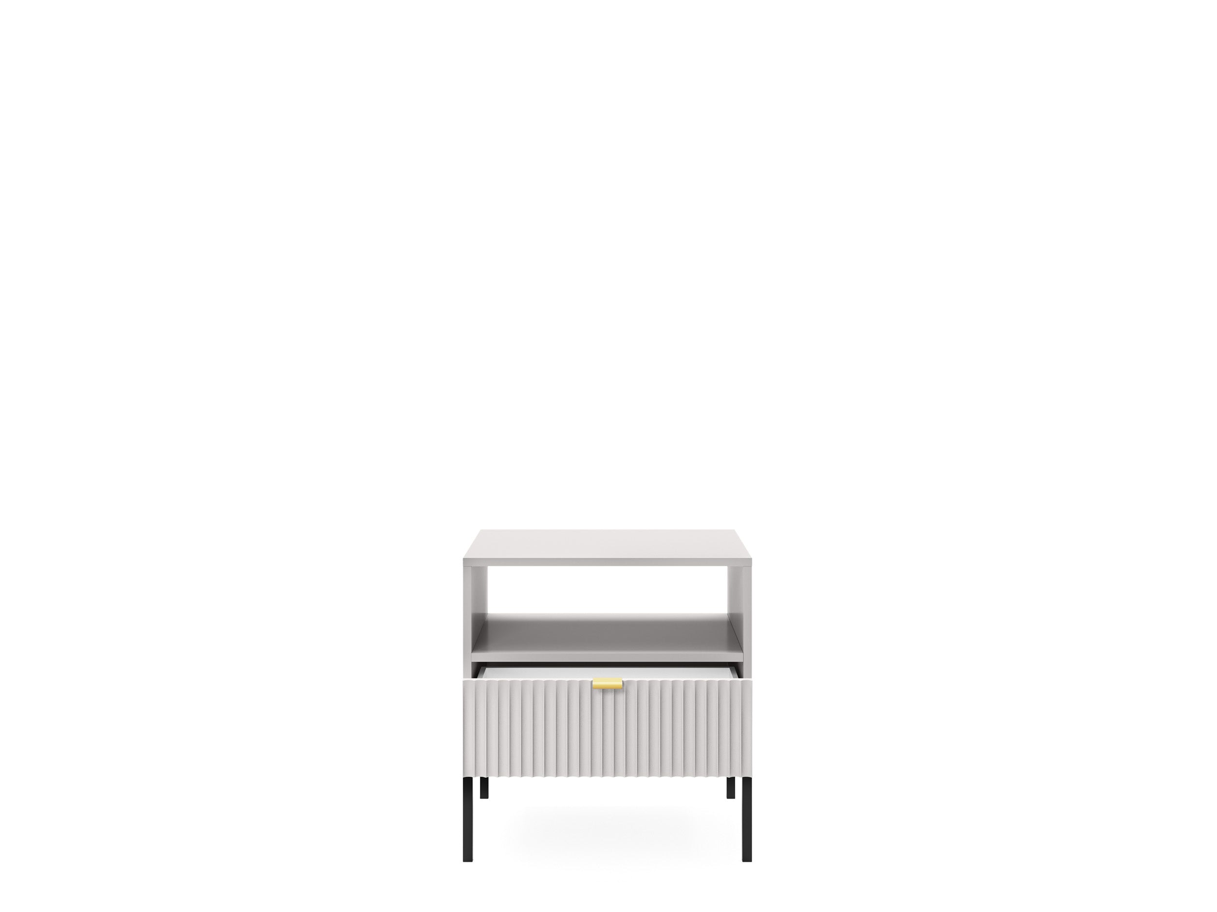 Nachttisch Nova Grau – Moderne Eleganz für Ihr Schlafzimmer