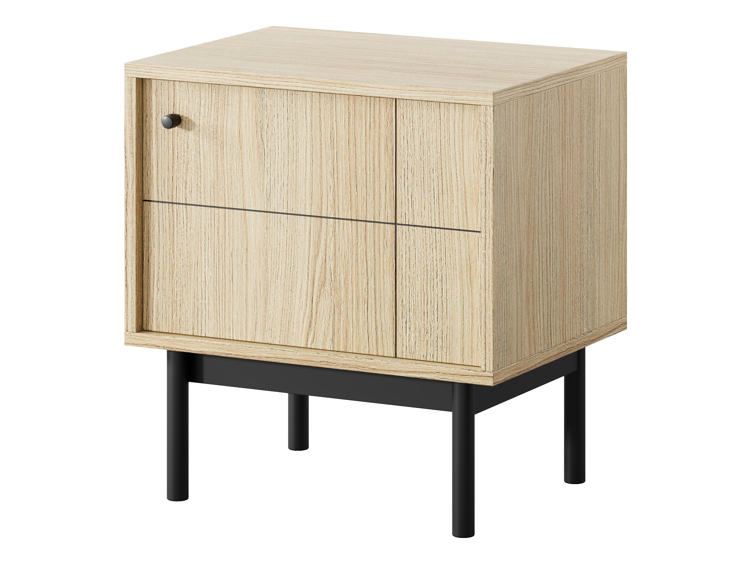 PI Japandi S54 Nachttisch in Eiche Linea