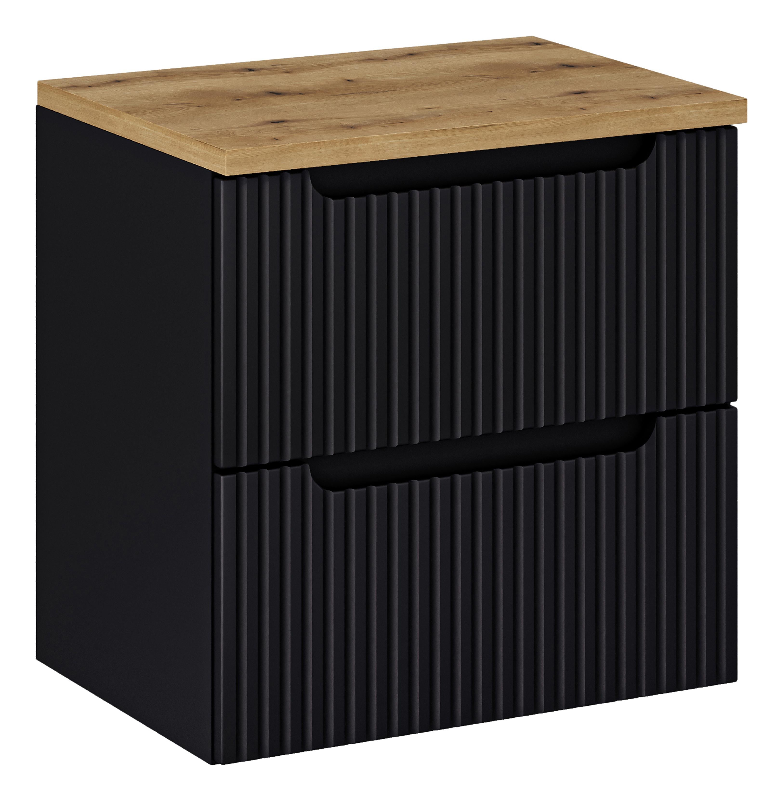 Nova Black 120CM Bathroom Set with High Cabinet SET-NOB B OAK UN BEYOND 5 WH