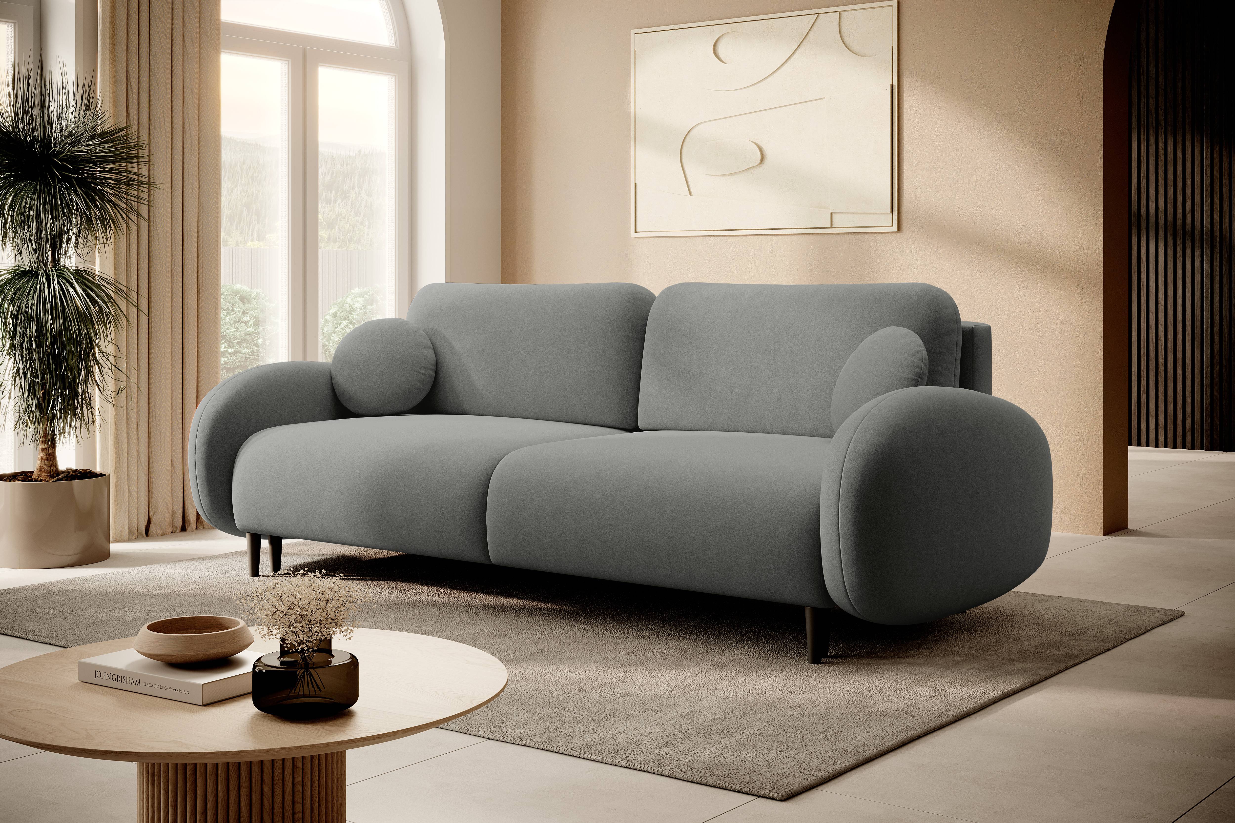 Lask SOFT Schlafsofa mit Stauraum – 232 x 109 cm