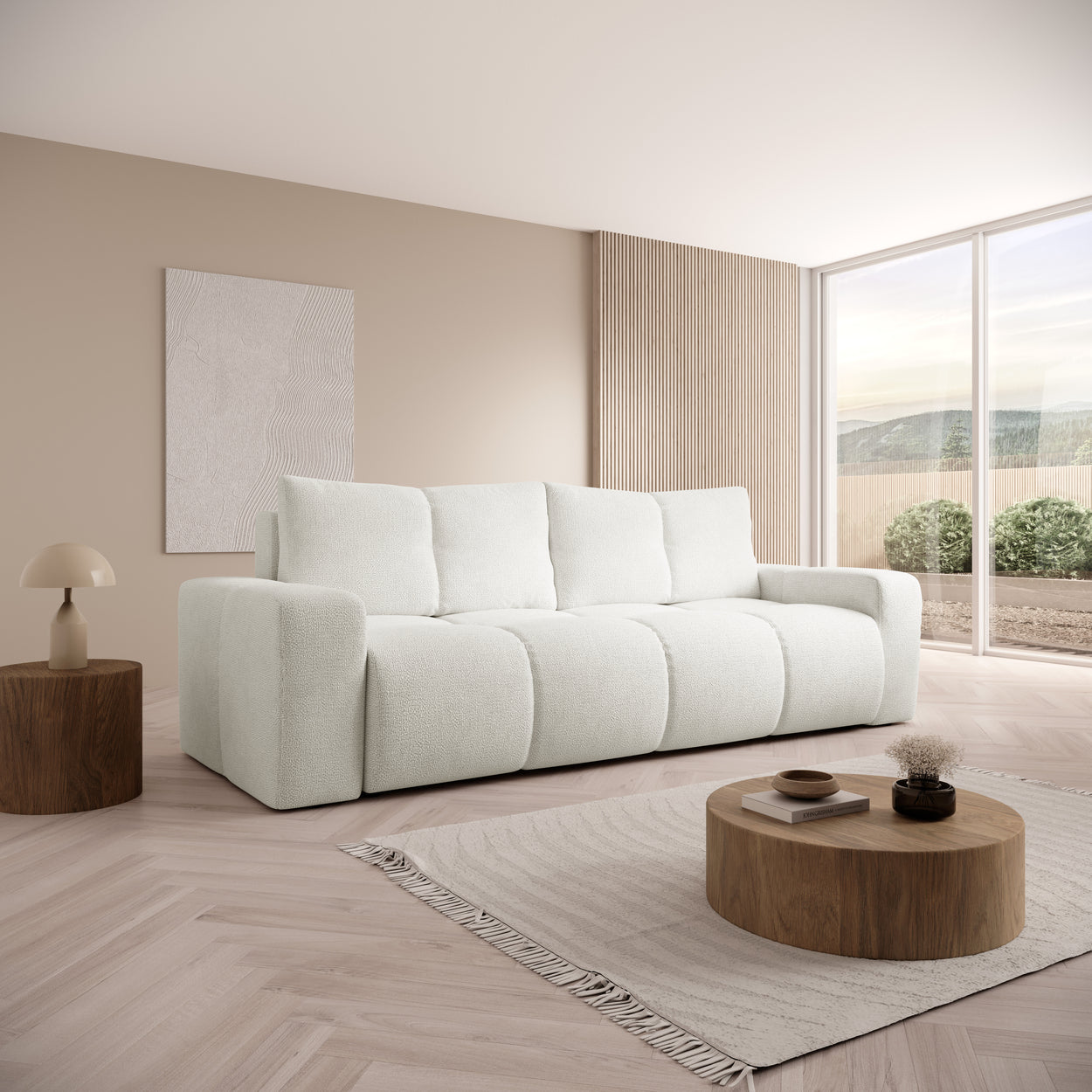 Lask SOHO Schlafsofa mit Stauraum – 259 x 99 cm