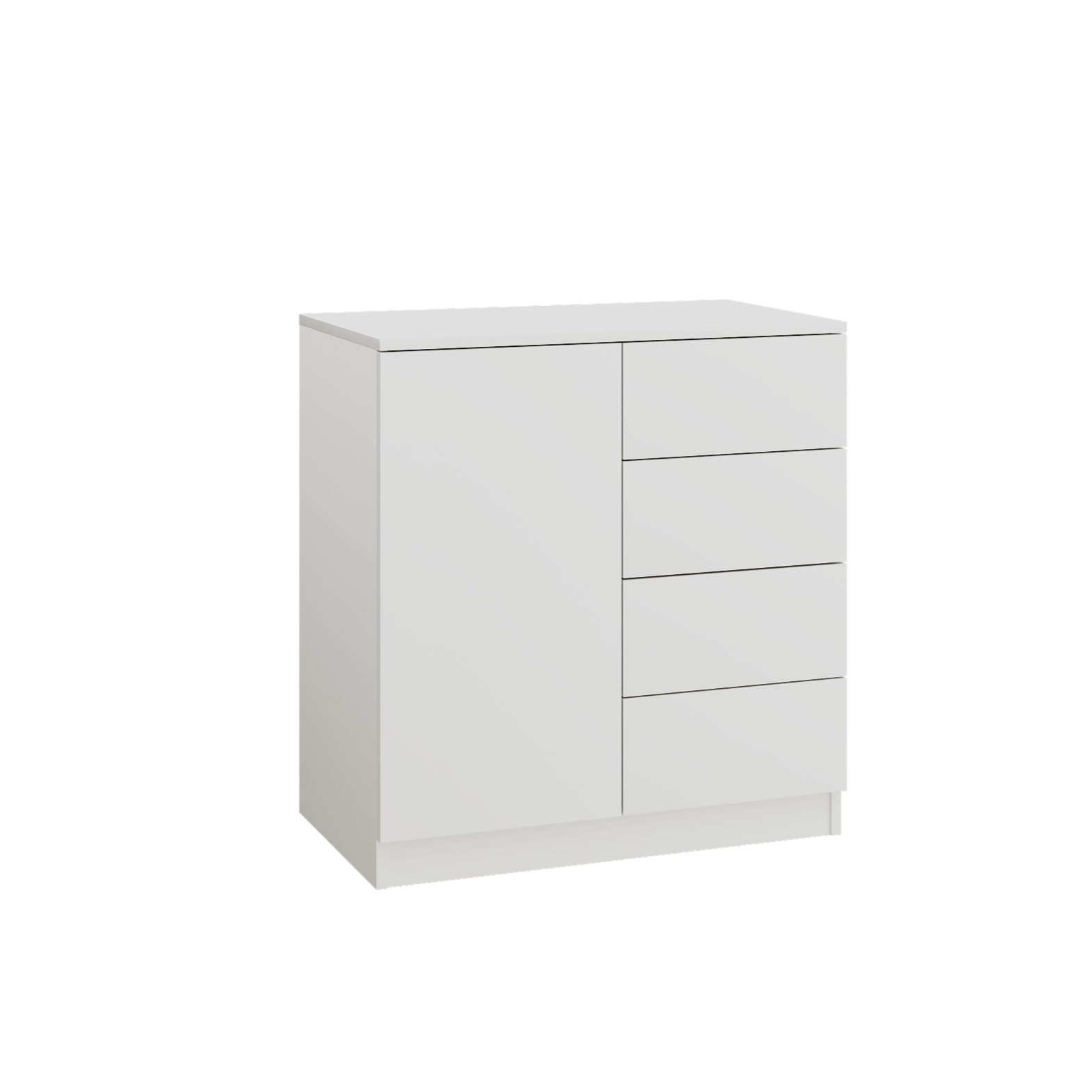 SLEEP VARIA Customizable Bedroom Build-in System – Oiled Oak / White Matt