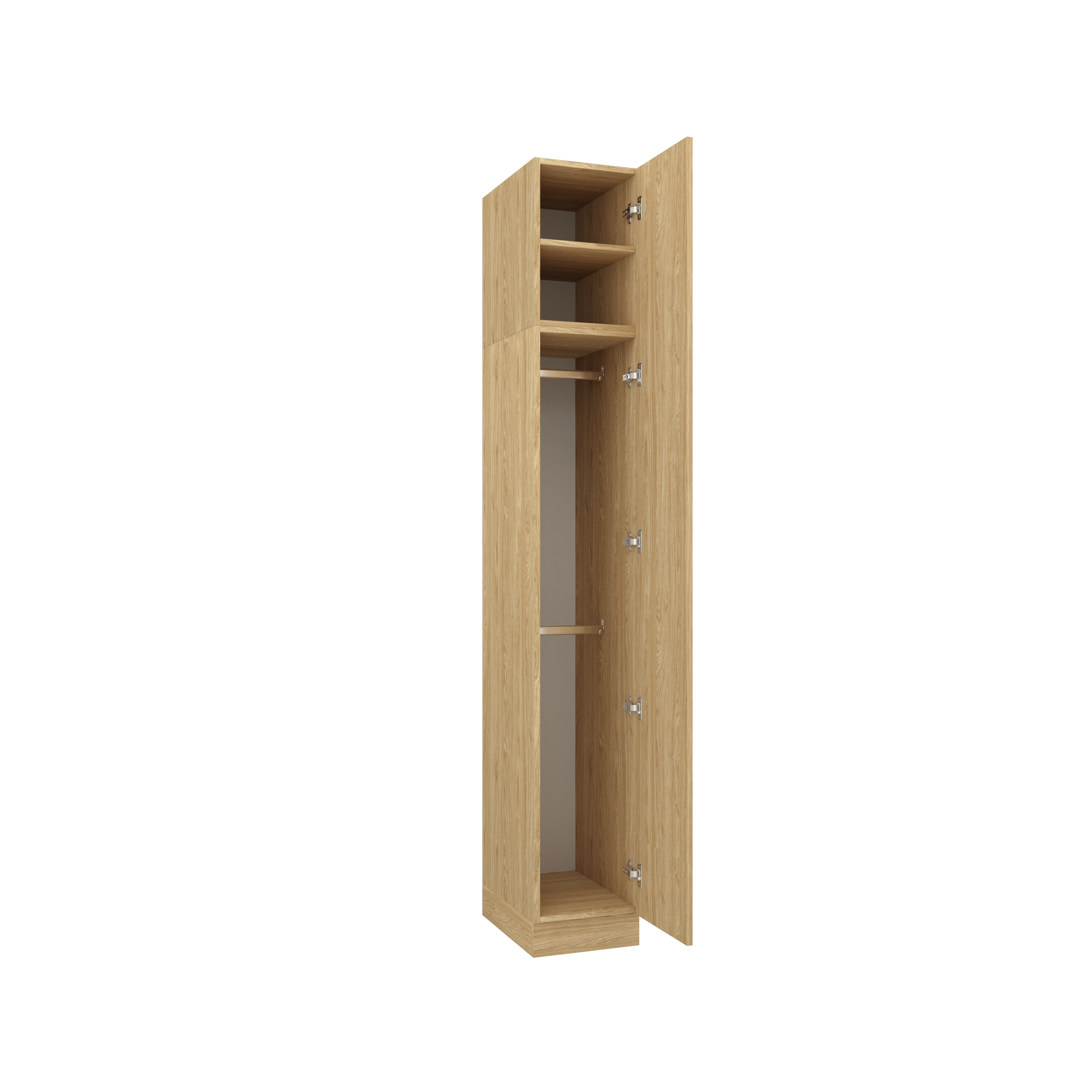SLEEP VARIA Customizable Bedroom Build-in System – Oiled Oak / Oiled Oak
