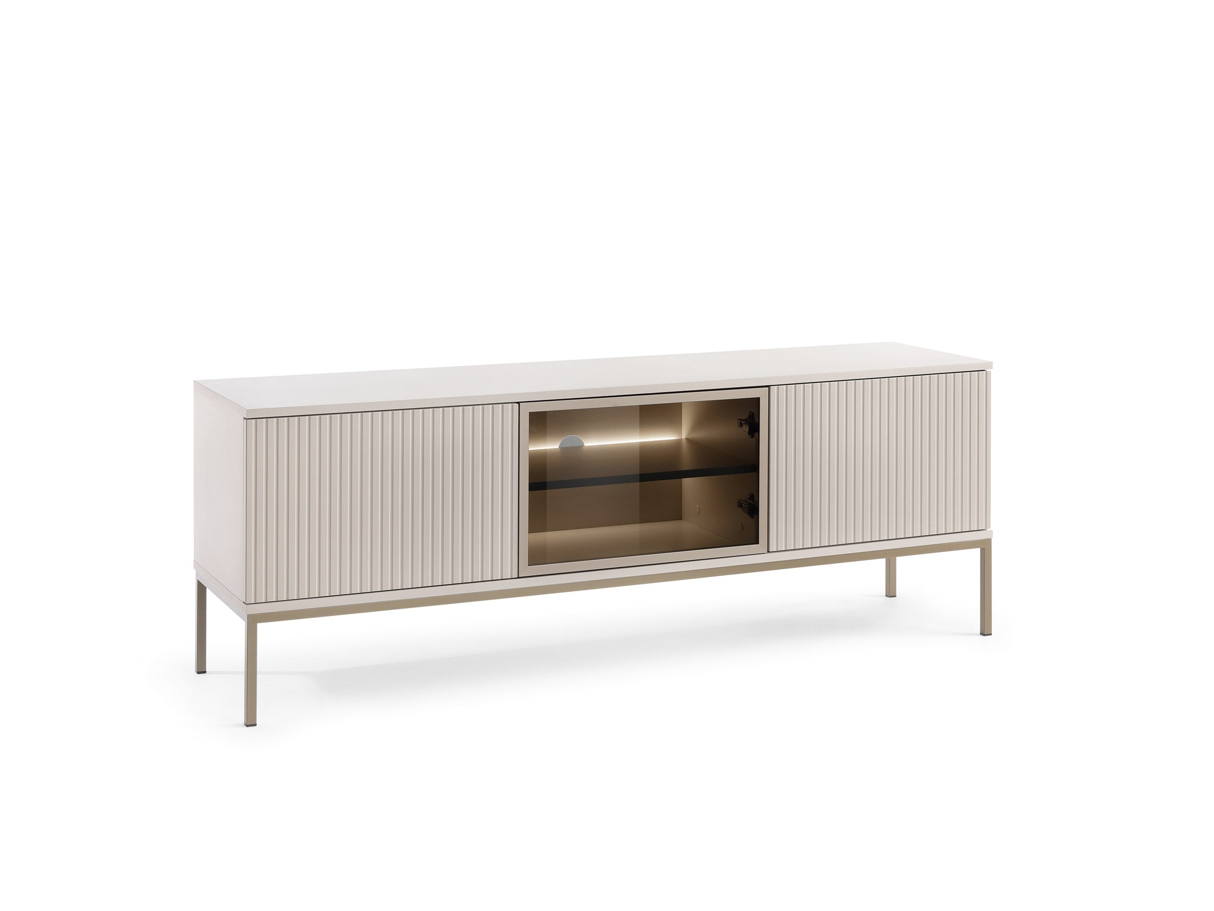 TV-Ständer Sento – Modernes Design und natürliche Eleganz Kaschmir