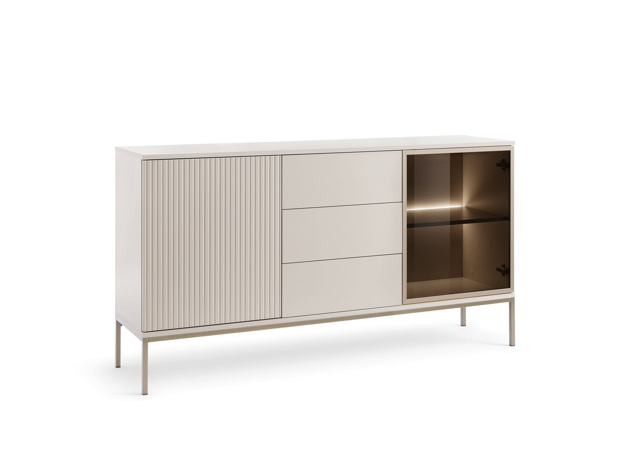 Sento Kommode – Eine perfekte Fusion aus modernem Stil und praktischer Aufbewahrung Kaschmir