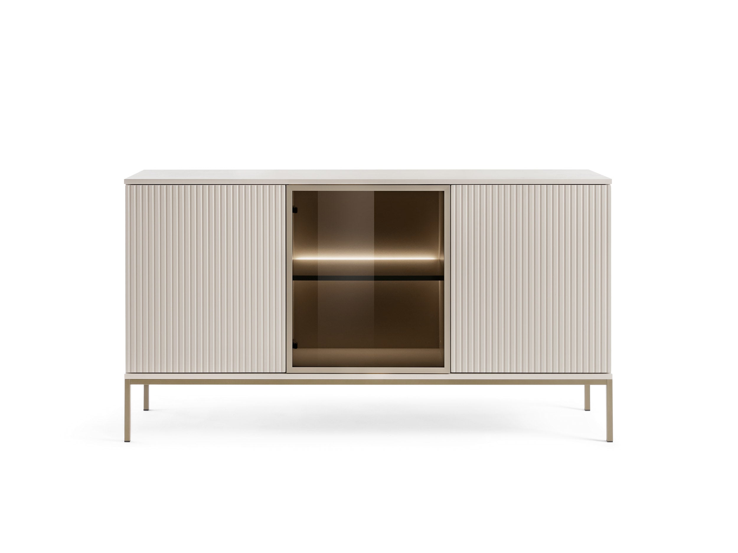 Kommode Sento – Moderne Eleganz mit viel Stauraum Kaschmir