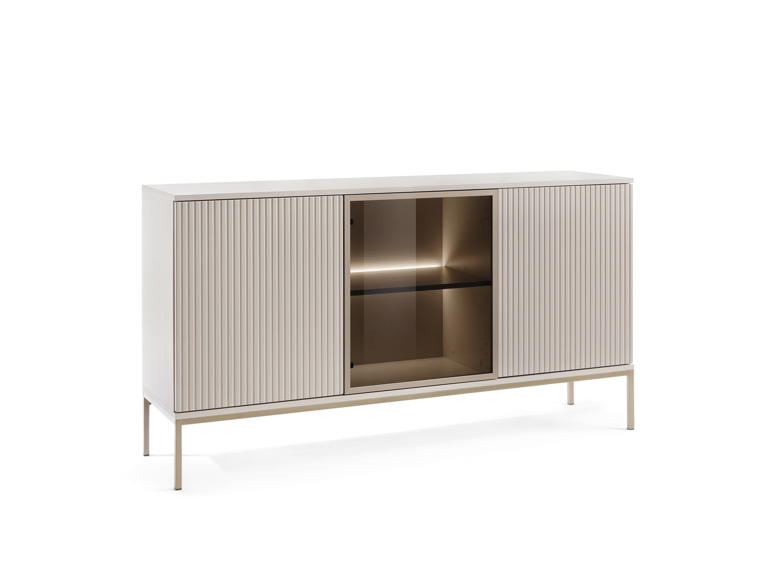 Kommode Sento – Moderne Eleganz mit viel Stauraum Kaschmir