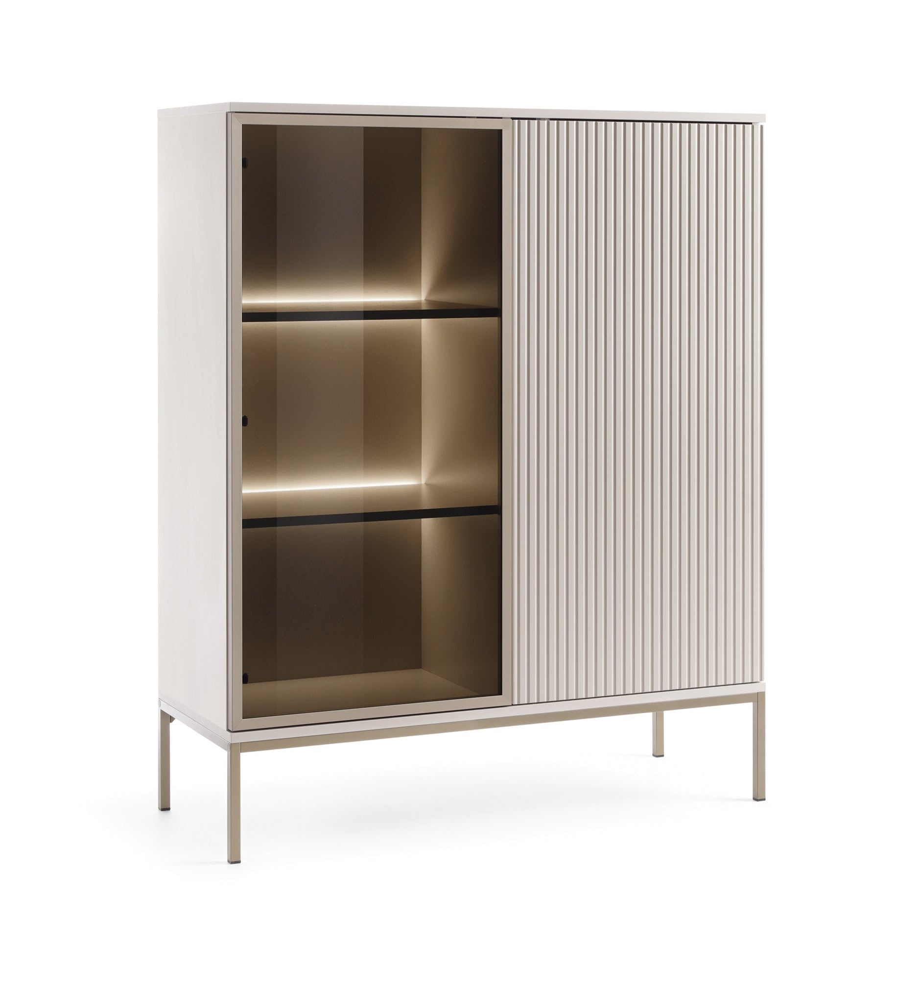 Sento Vitrine – Kompakte Eleganz mit funktionalem Design Cashemere