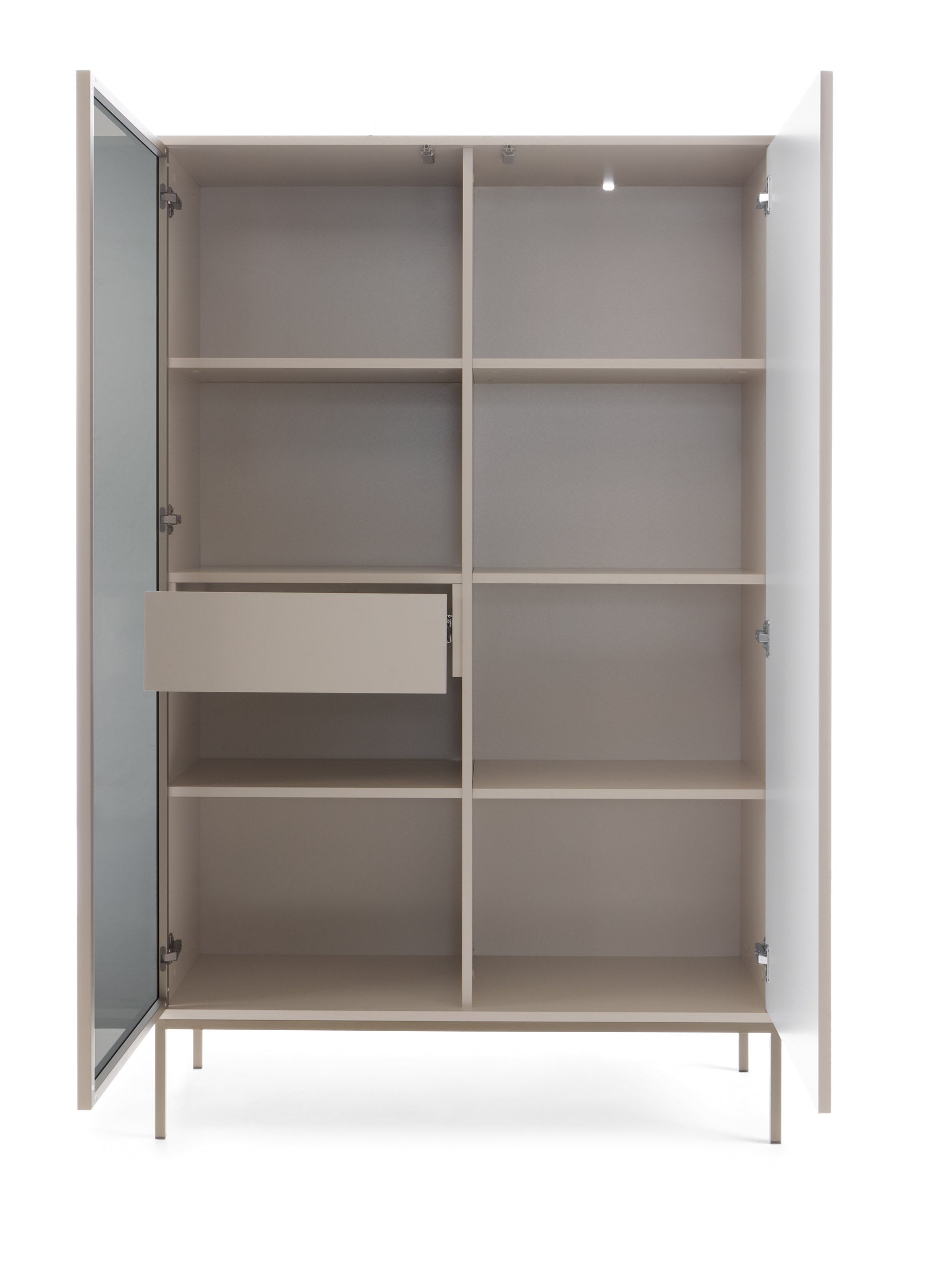 Sento Hohe Vitrine - Moderne Eleganz Kaschmir