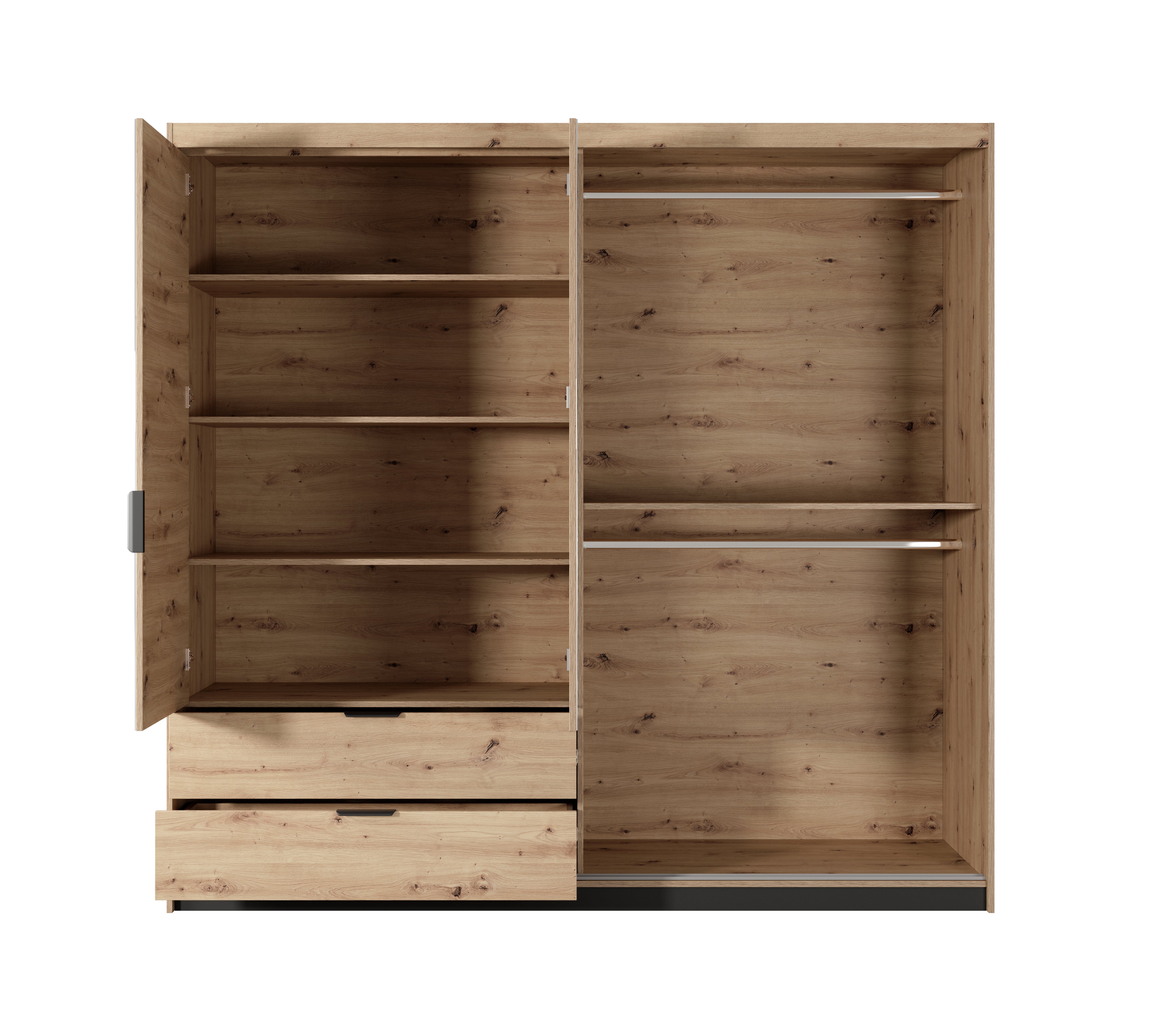 Lask Tally – 4-türiger Kleiderschrank