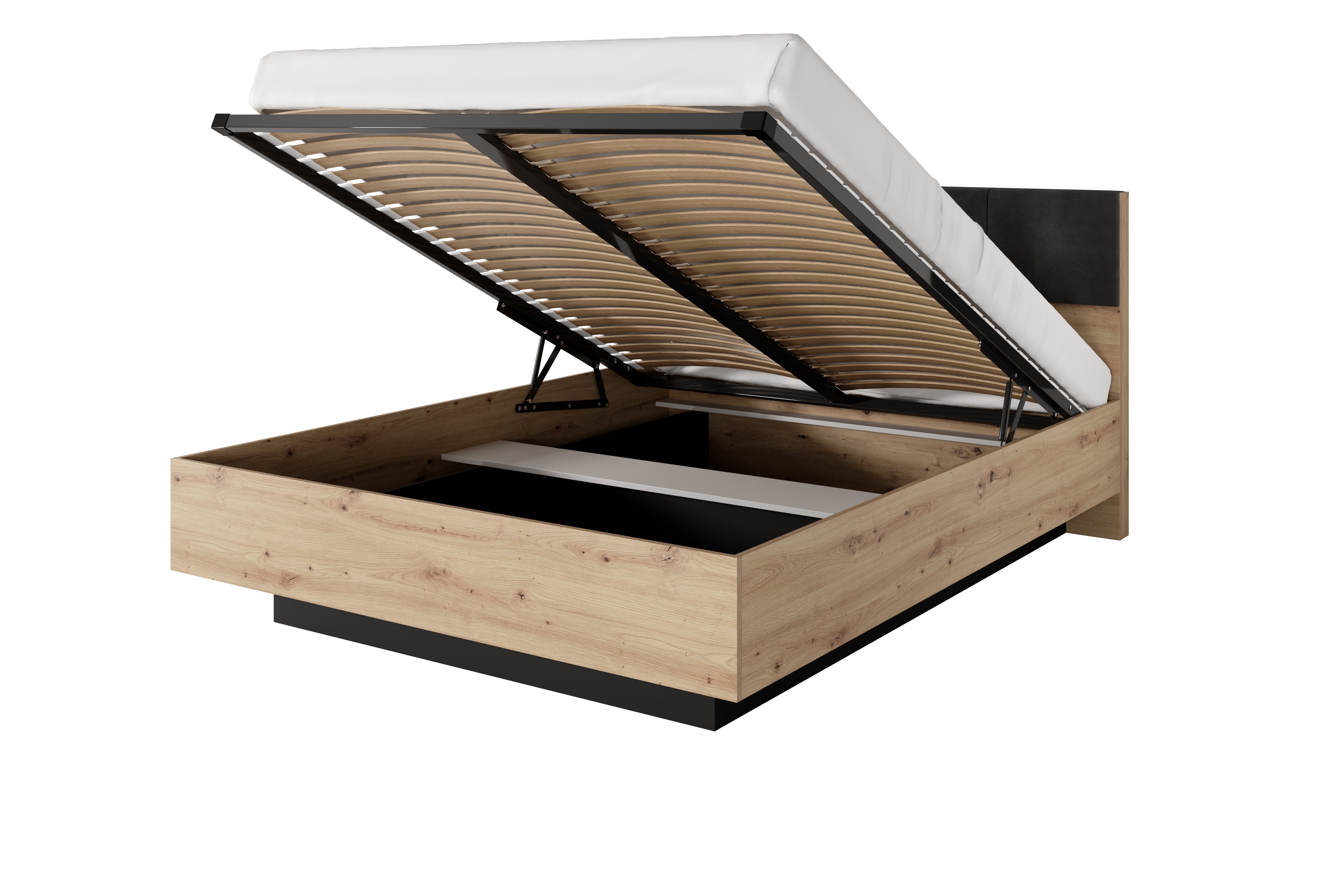 Lask Tally – Bett mit optionalem Lattenrost