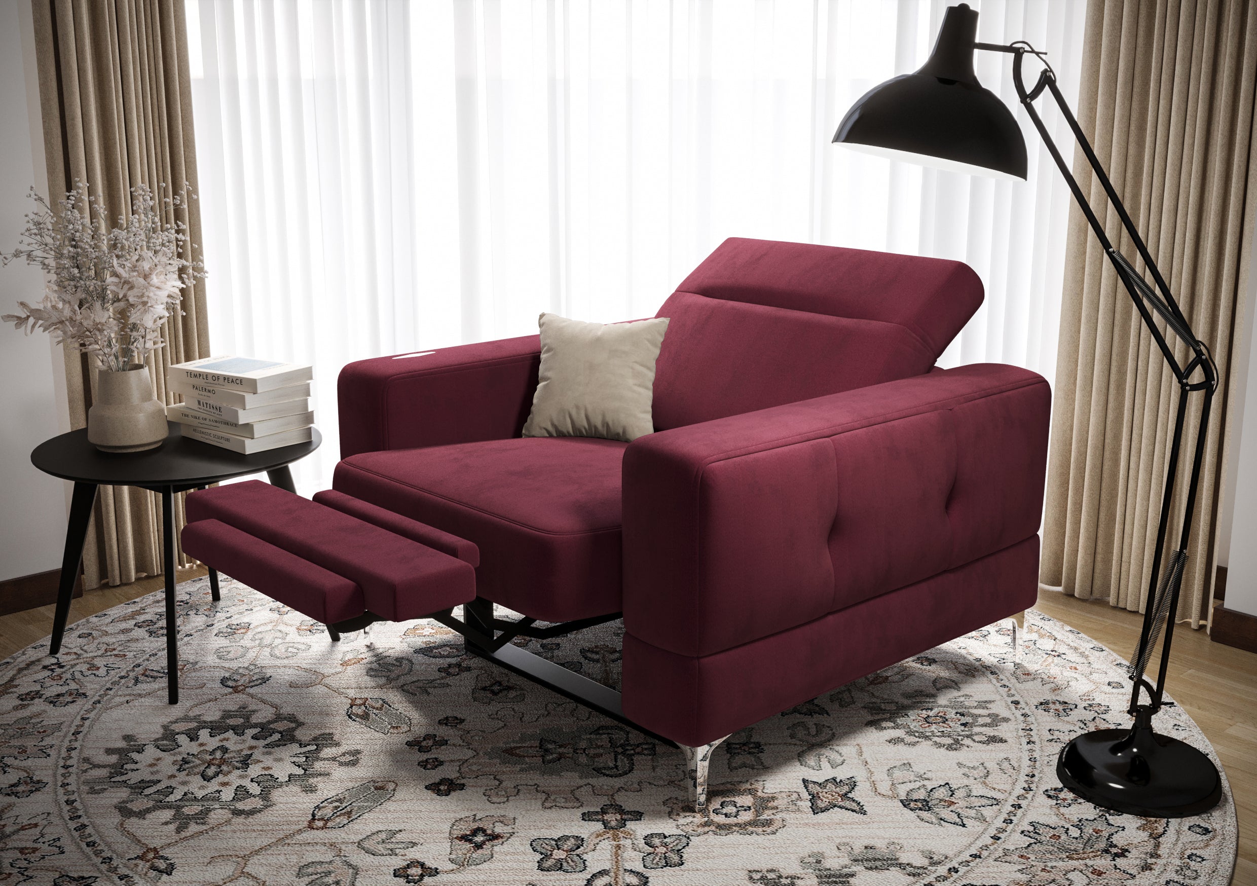 Polstersessel G-Malibu Relax: Moderner Komfort trifft klassischen Stil
