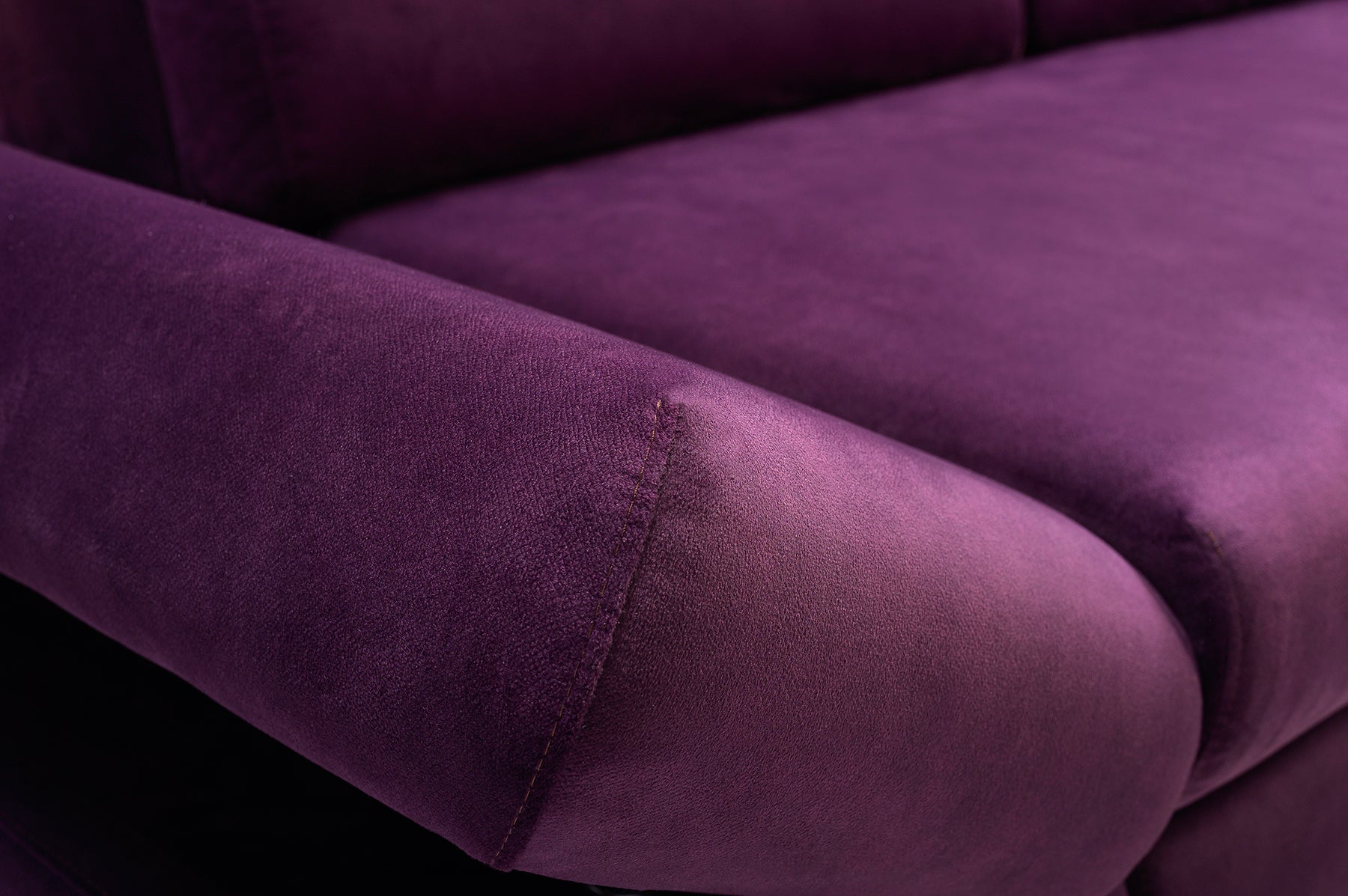 Lask TITAN Ecksofa mit Holzablage und verstellbaren Kopfstützen – 280 x 166 cm – Links- oder Rechtskonfiguration