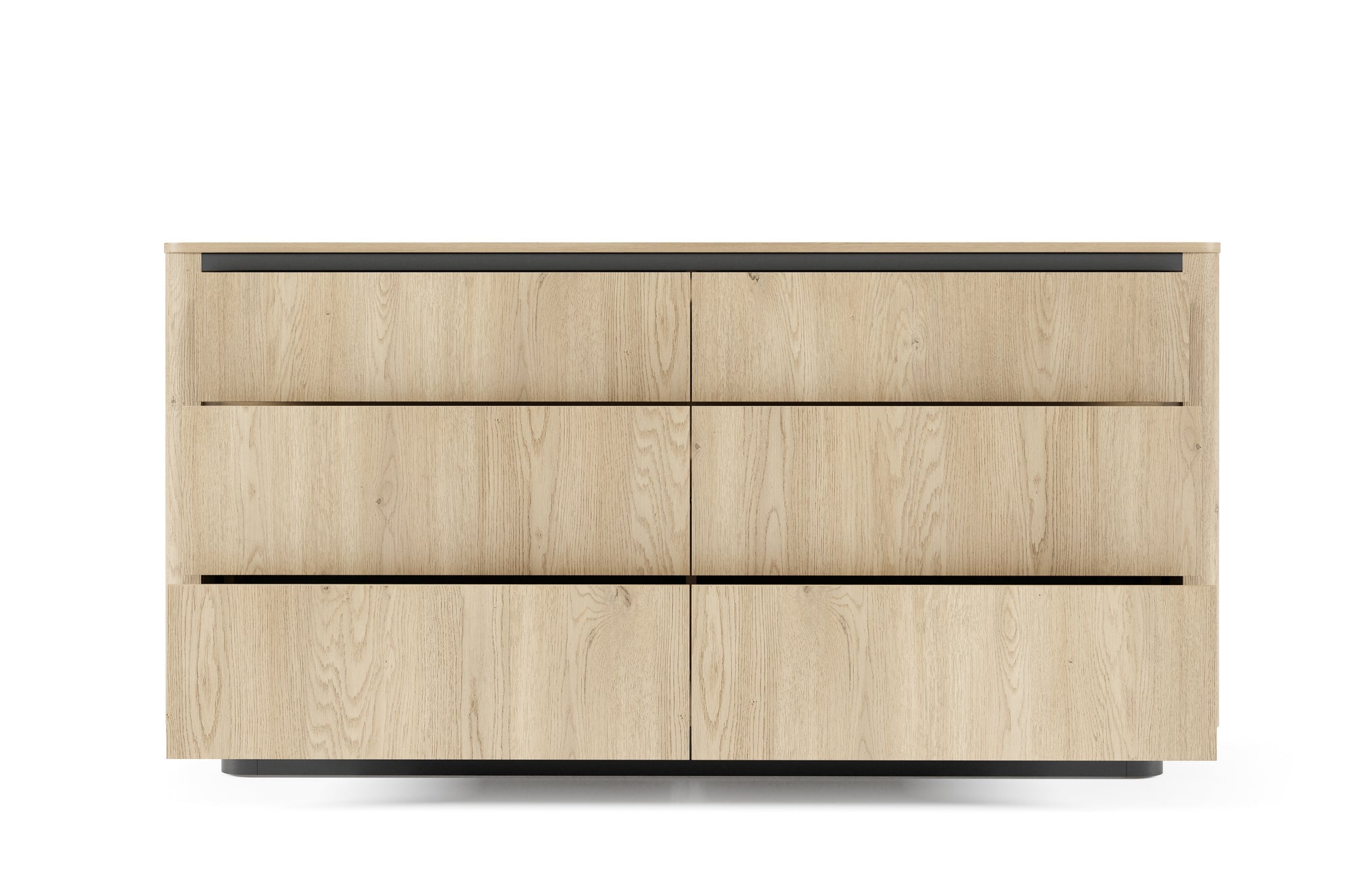 Lask Torro – Sideboard 163 cm mit 6 Schubladen (163,2 × 82,9 × 38,1 cm)