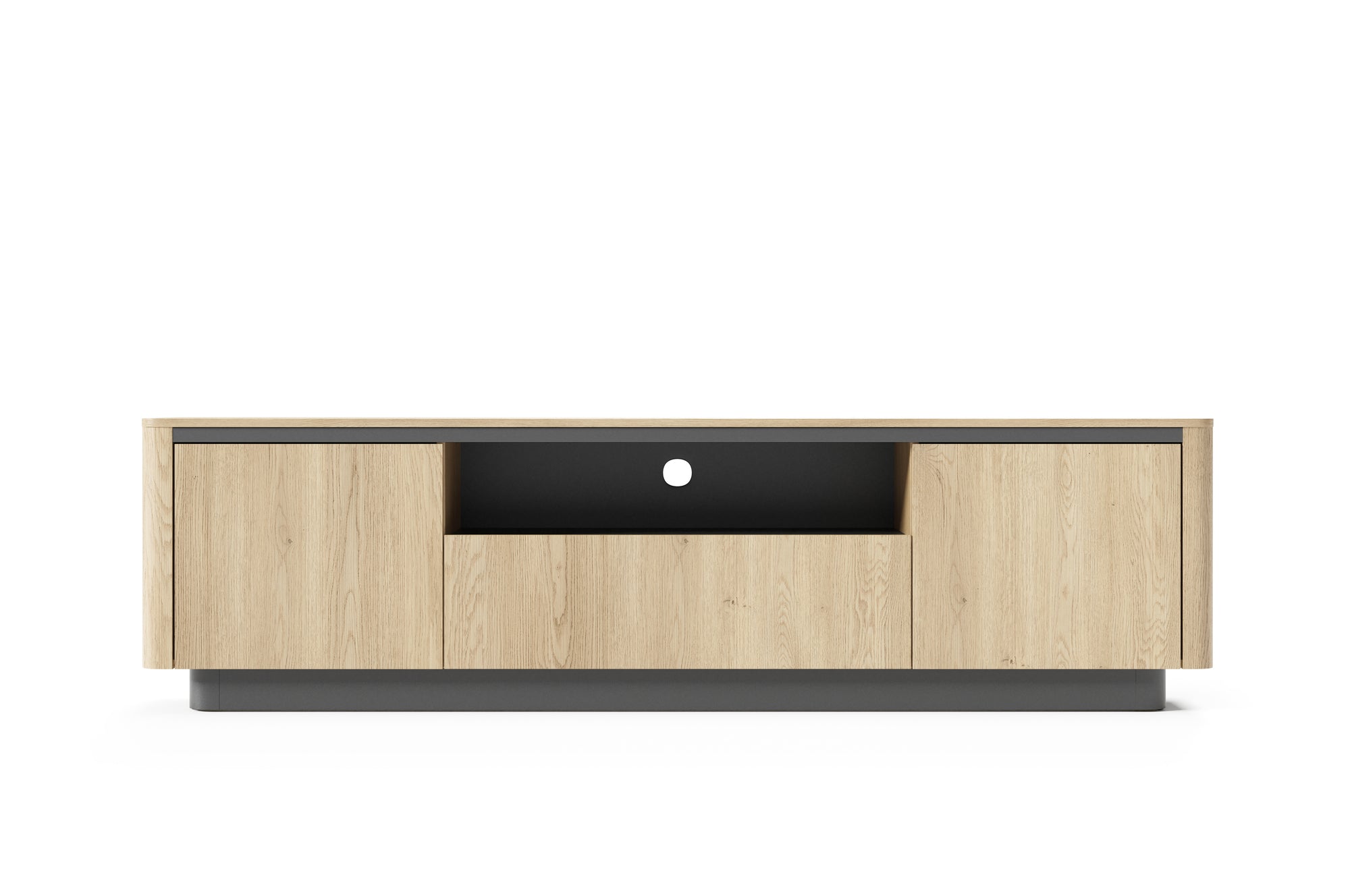 Lask Torro – TV Cabinet 200 cm with 3 Doors (200 × 54.9 × 38.1 cm)
