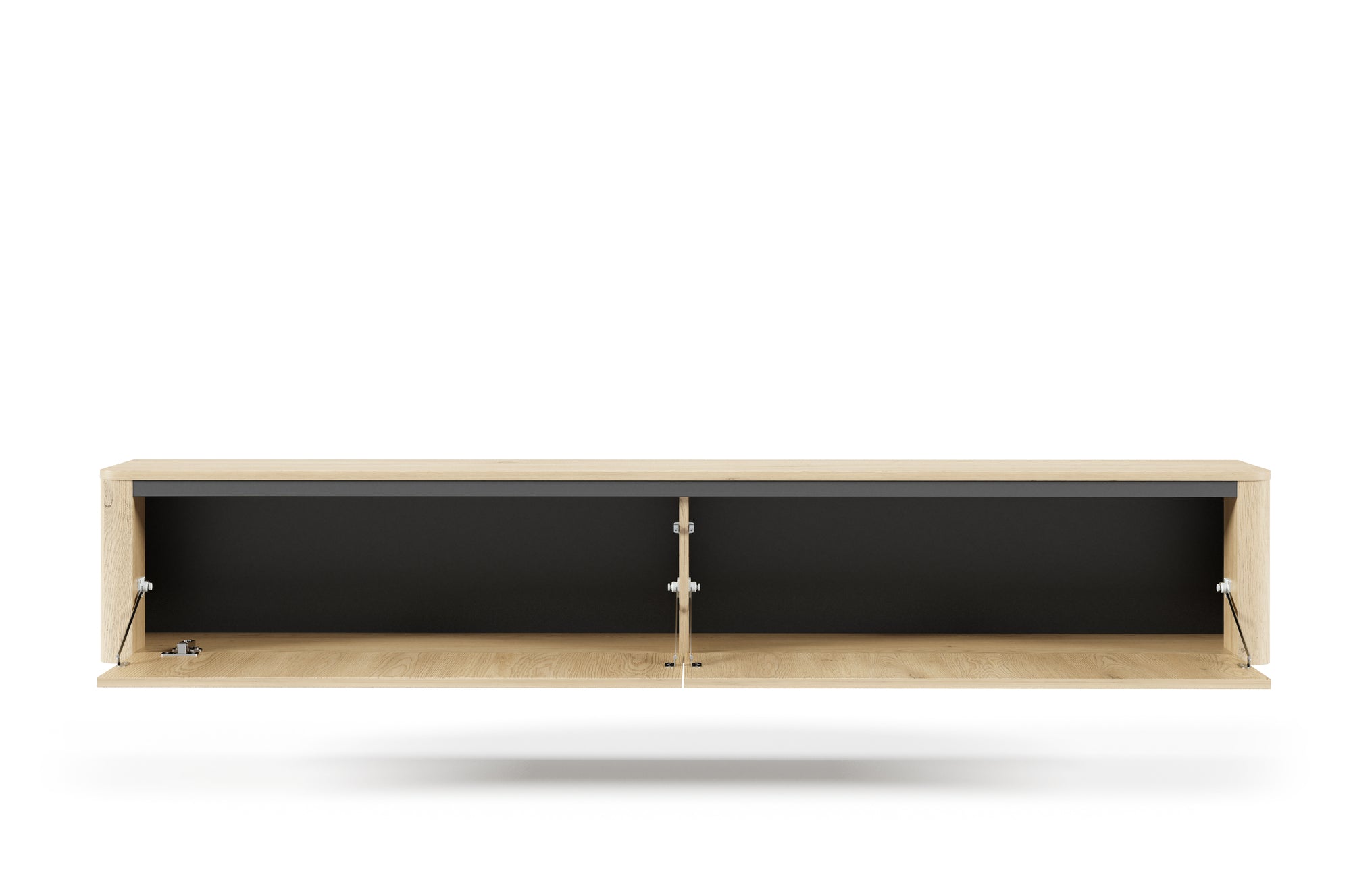 Lask Torro – TV-Wandschrank 200 cm mit 2 Türen (200 × 32,8 × 31,7 cm)