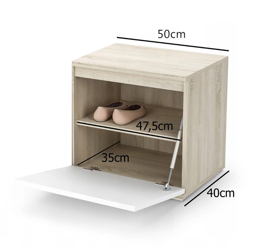 PK Emi 7 Hallway Wardrobe White - Upholstered Panels in Various Colours