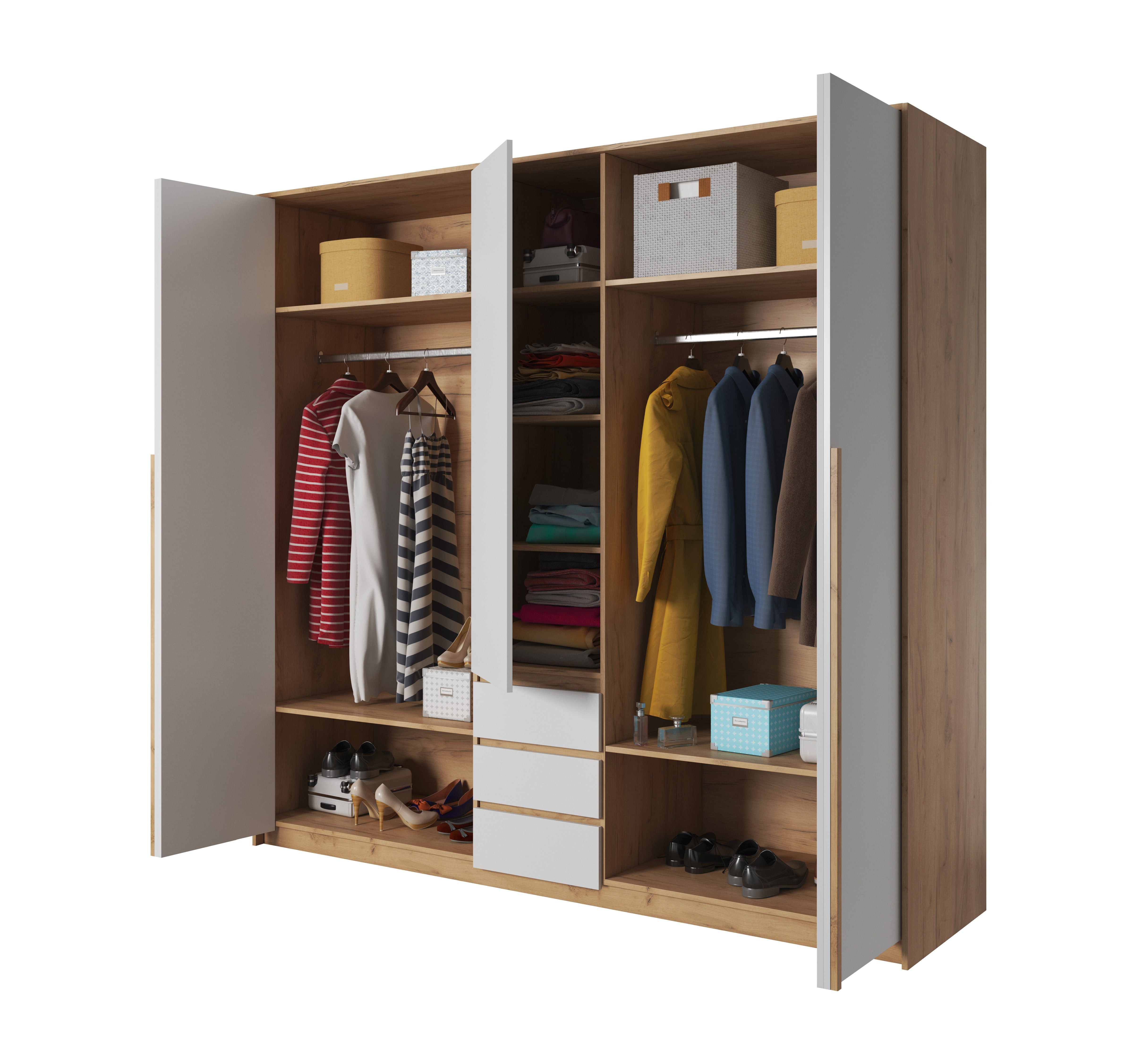 Lask Xelo – Kleiderschrank 4D