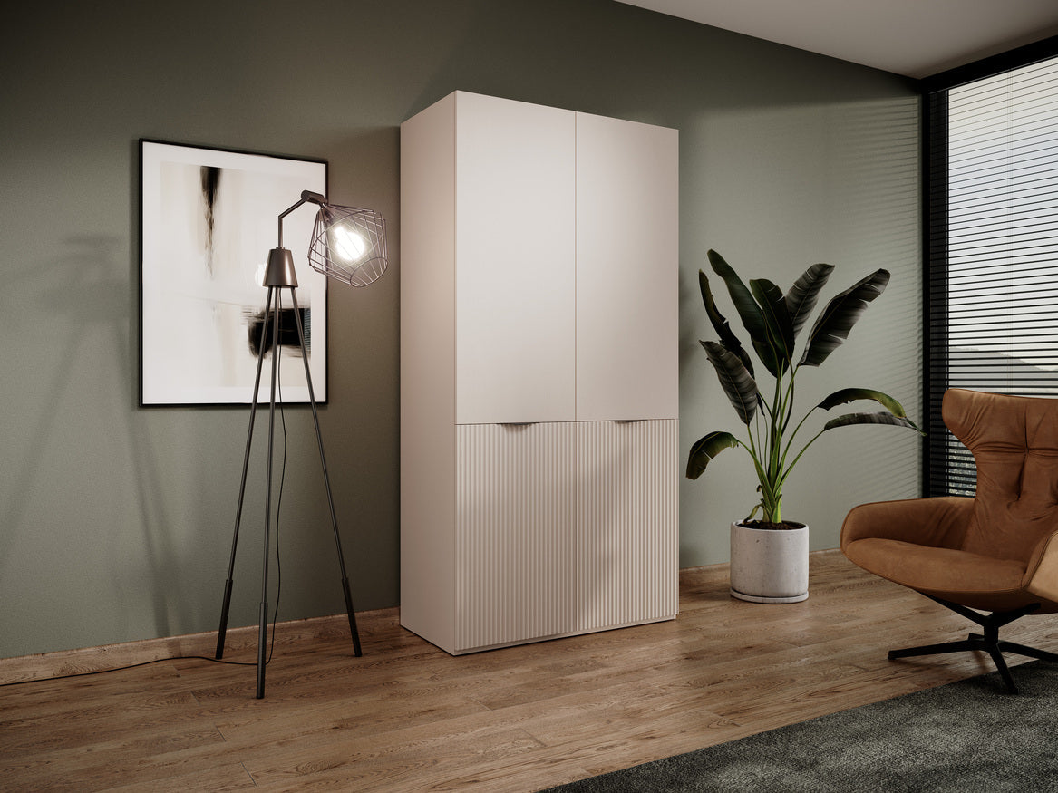 PI Sandbox Modularer Kleiderschrank mit 2 Türen – Nova Beige
