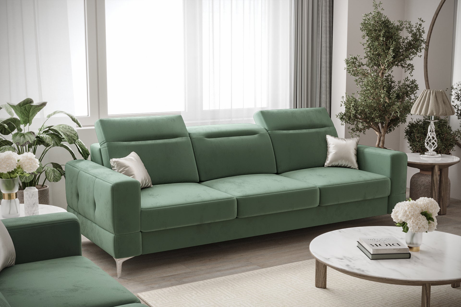 G-Malibu III Dreisitzer-Sofa: Moderne Eleganz trifft Komfort