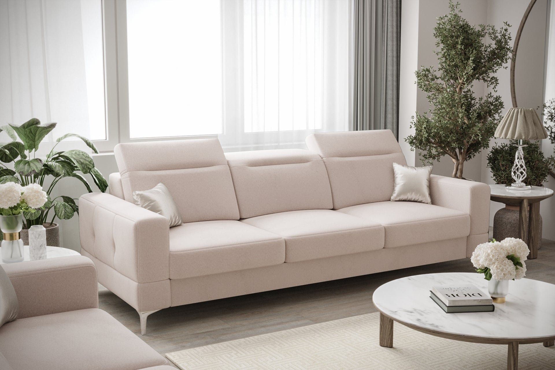 G-Malibu III Dreisitzer-Sofa: Moderne Eleganz trifft Komfort