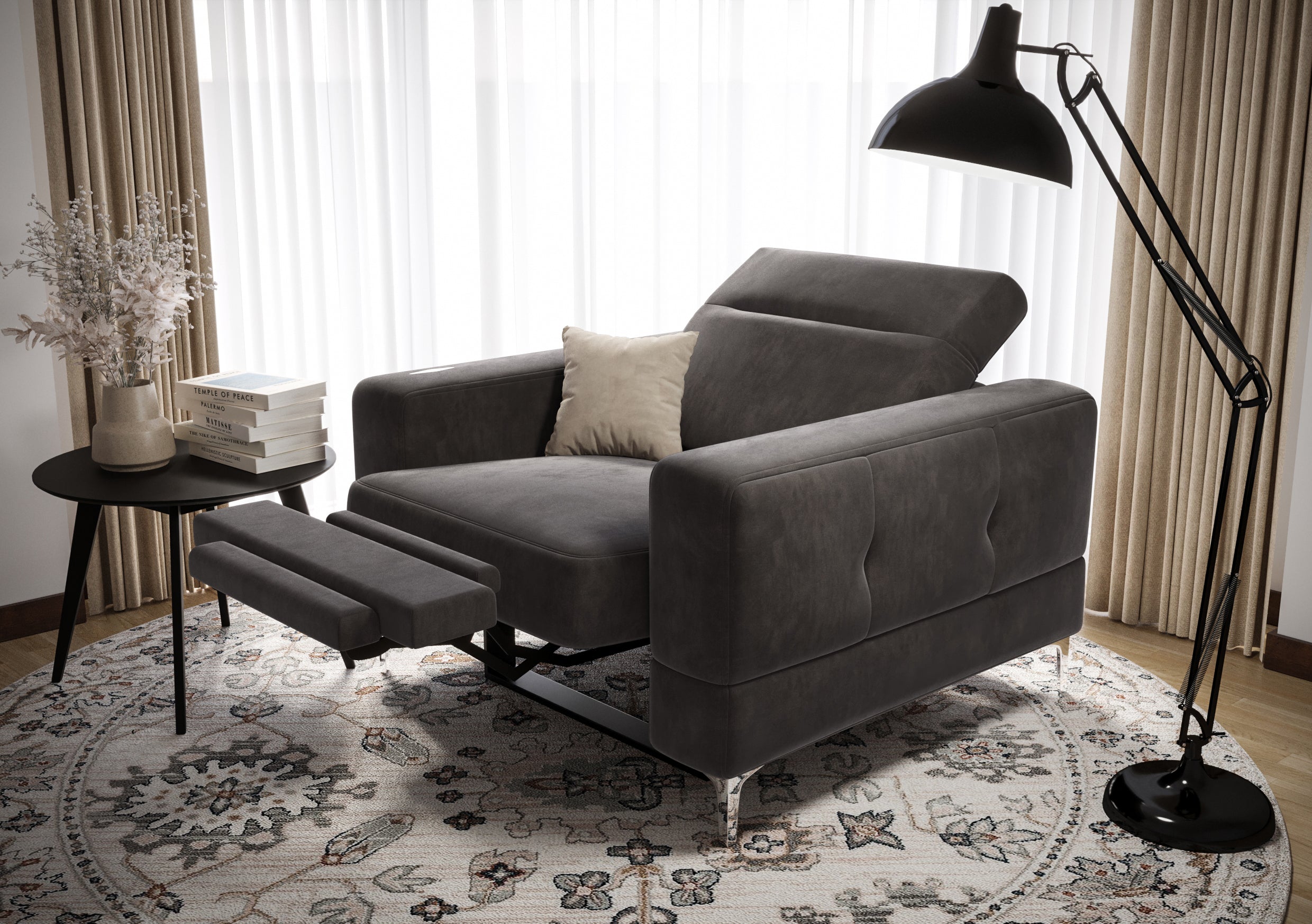 Polstersessel G-Malibu Relax: Moderner Komfort trifft klassischen Stil
