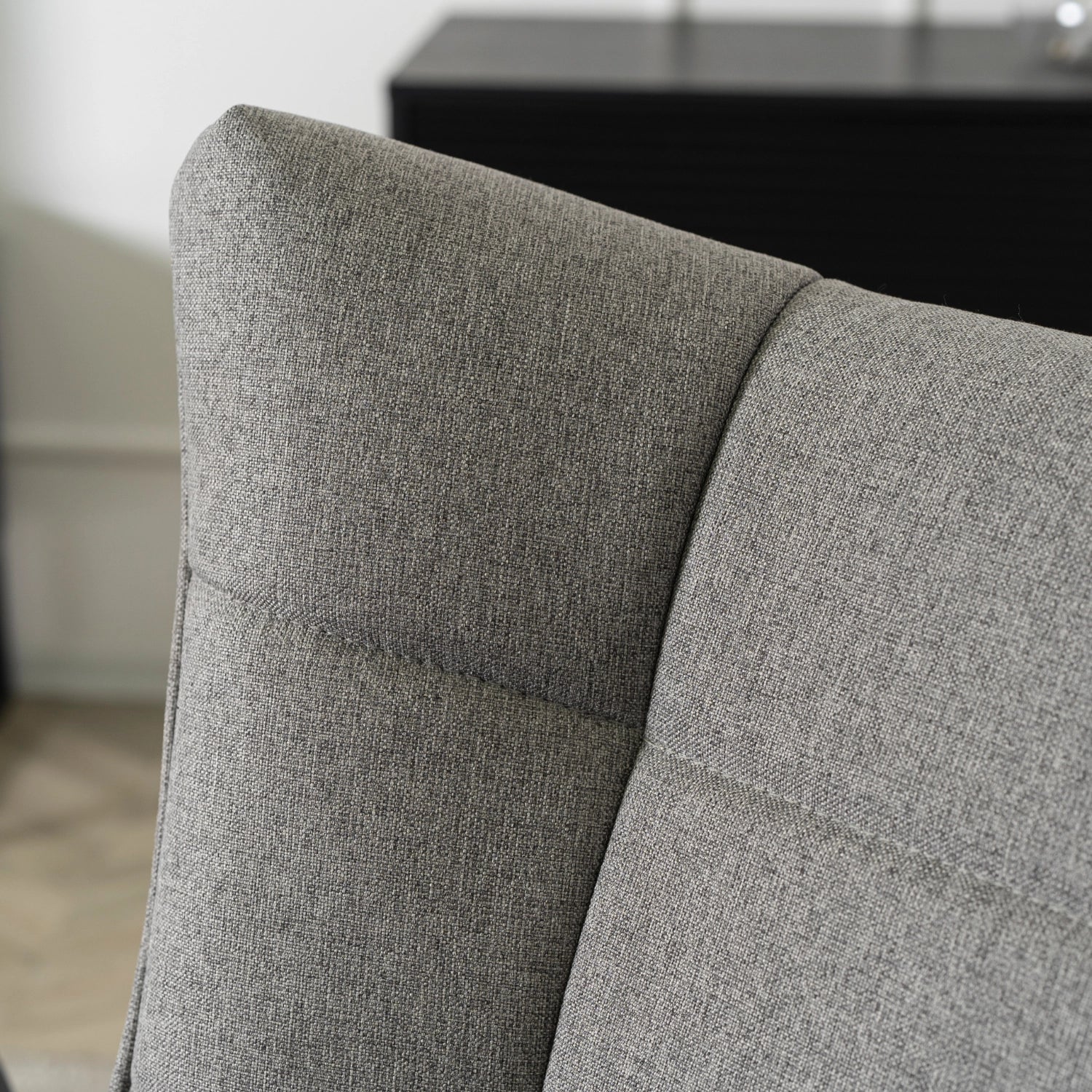 Elite JACKSON Grey Fabric Rocking Chair