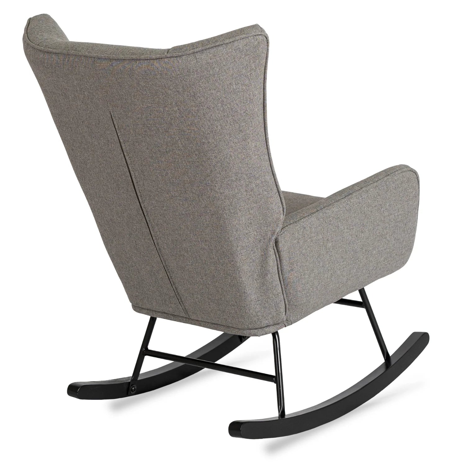 Elite JACKSON Grey Fabric Rocking Chair
