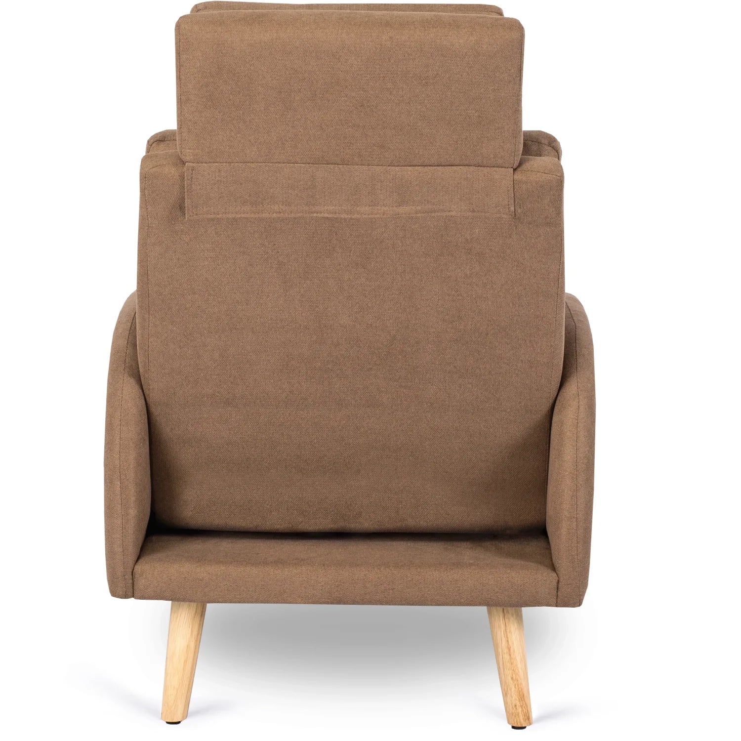 Elite HENRY Brown Recliner Armchair with Footrest