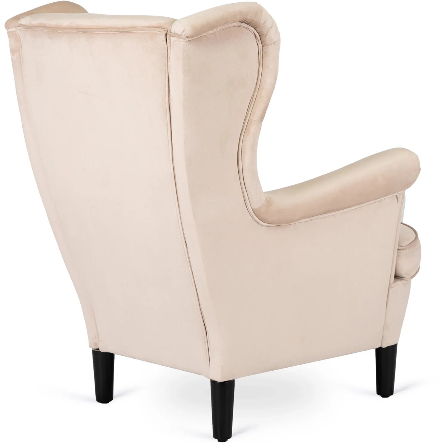 Elite KLARIS 2 Beige Velvet Armchair
