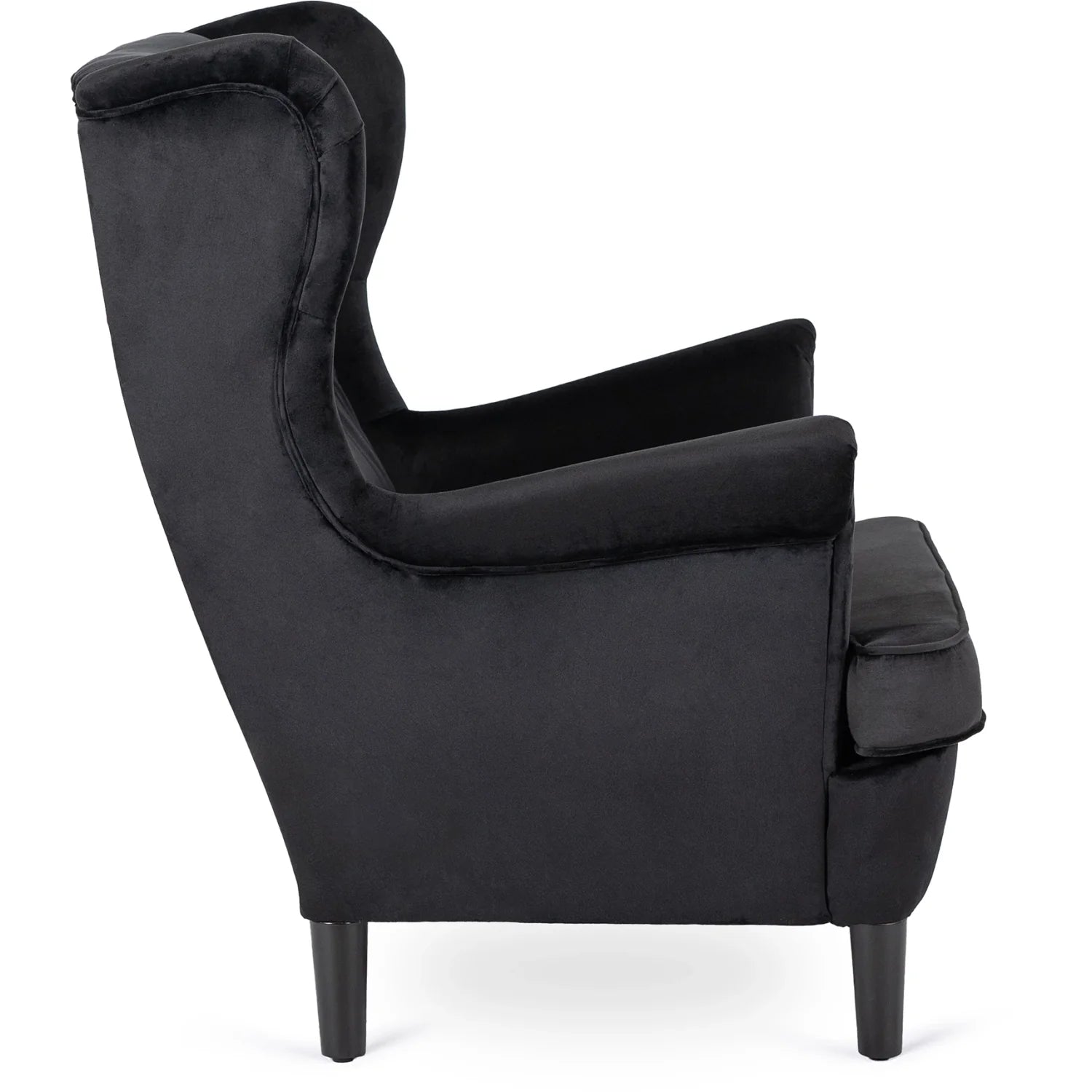 Elite KLARIS 2 Black Velvet Armchair