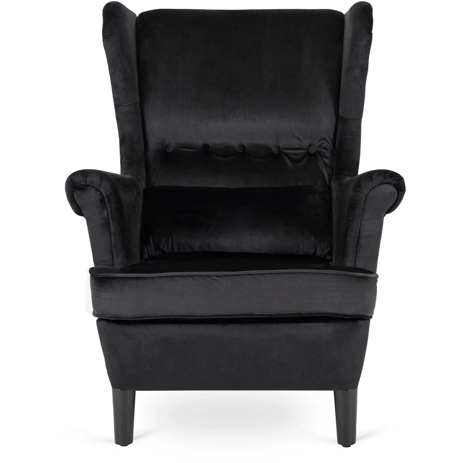 Elite KLARIS 2 Black Velvet Armchair