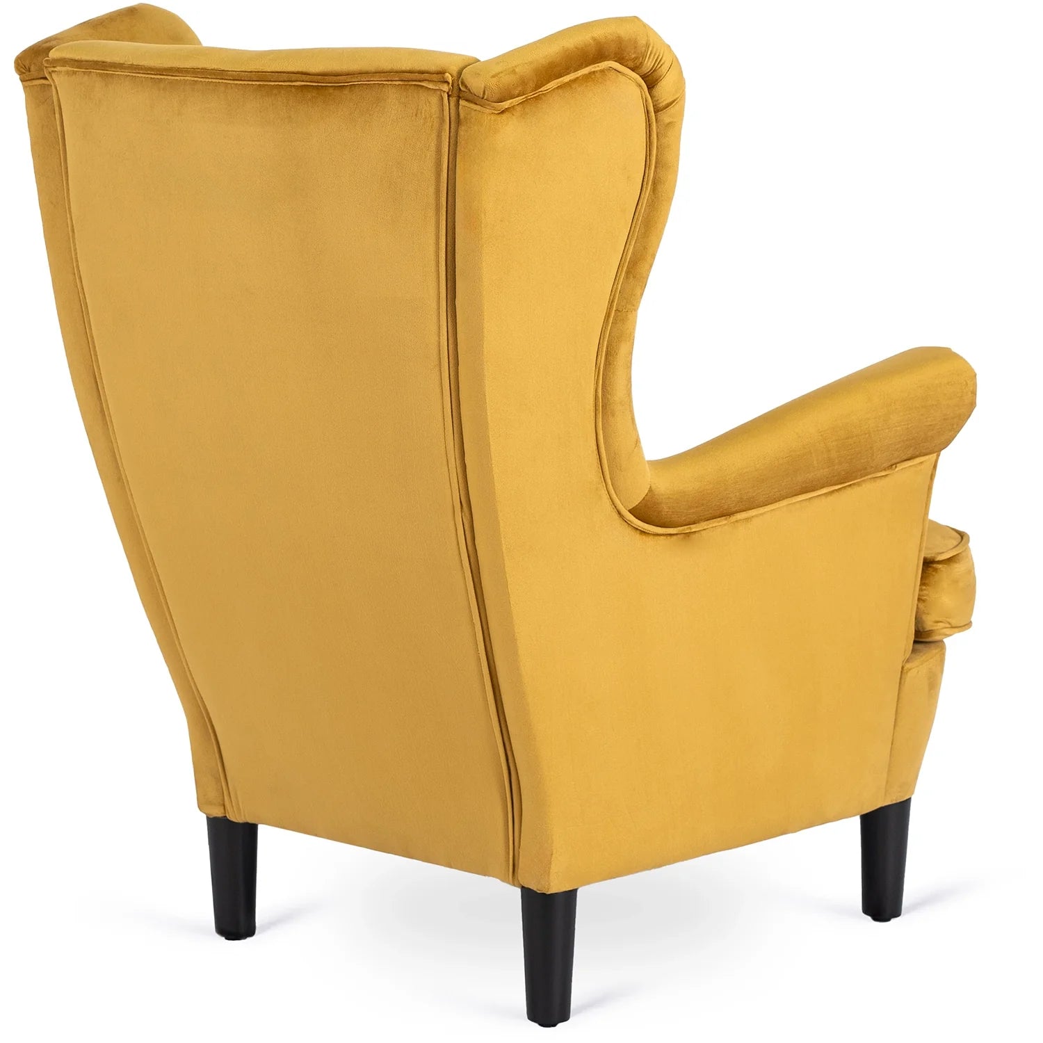 Elite KLARIS 2 Mustard Velvet Armchair