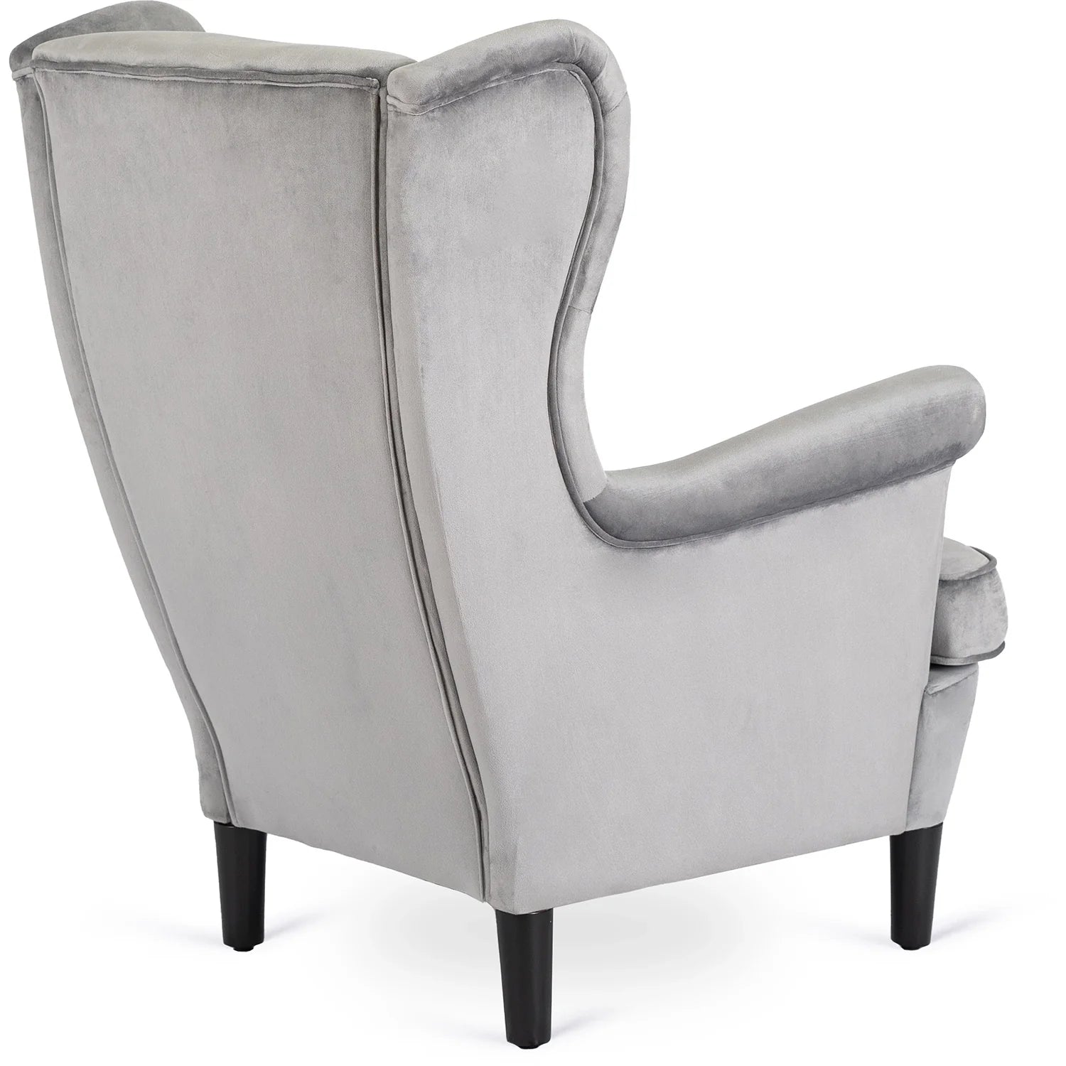 Elite KLARIS 2 Grey Velvet Armchair