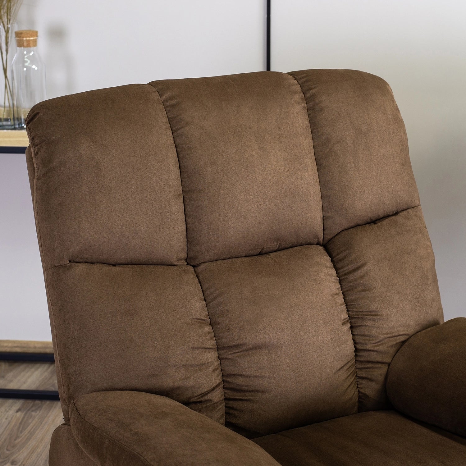 Elite RIKO Brown Recliner Armchair