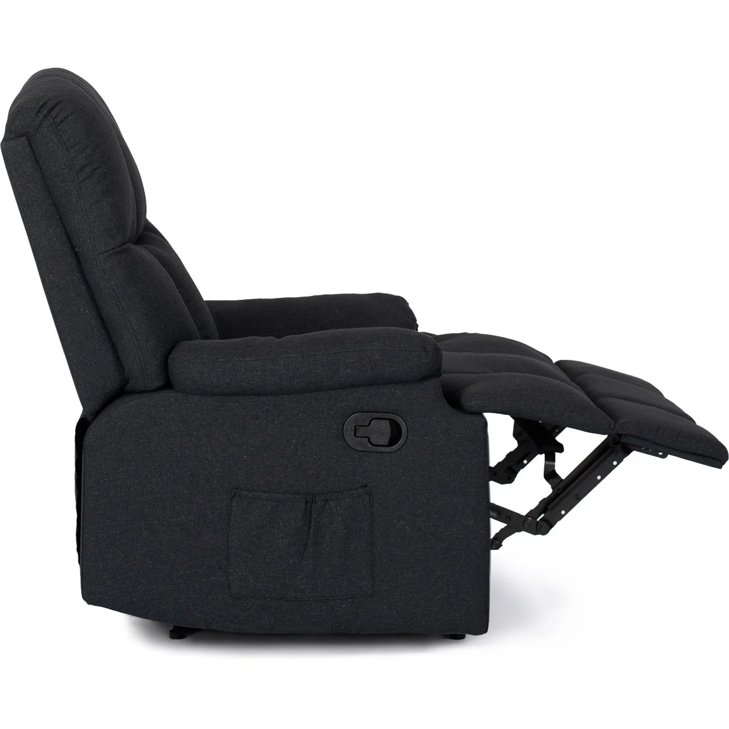 Elite RIKO Black Recliner Armchair