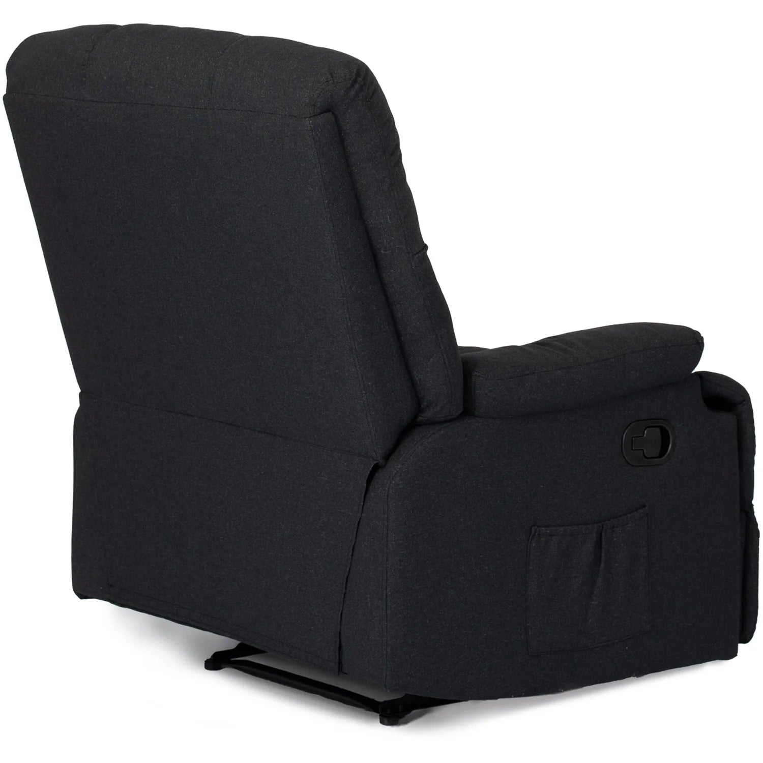 Elite RIKO Black Recliner Armchair