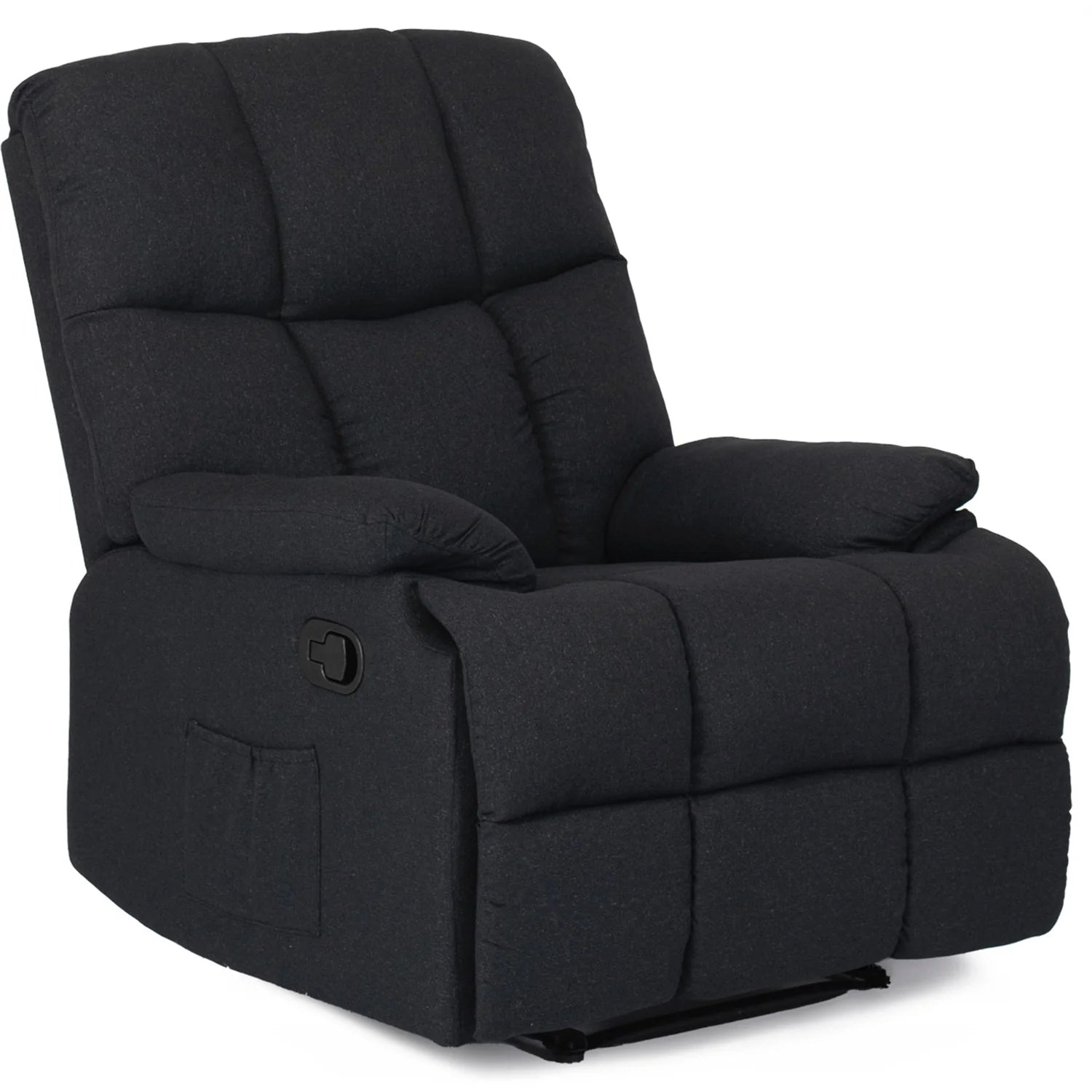 Elite RIKO Black Recliner Armchair
