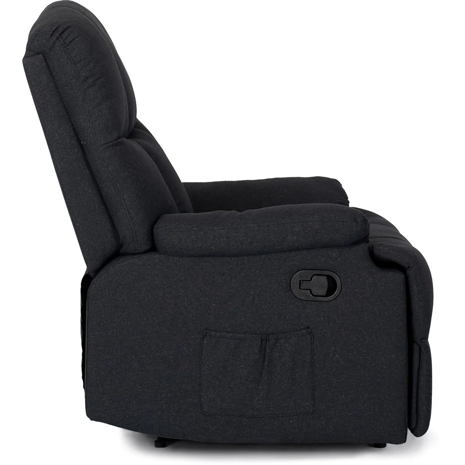 Elite RIKO Black Recliner Armchair